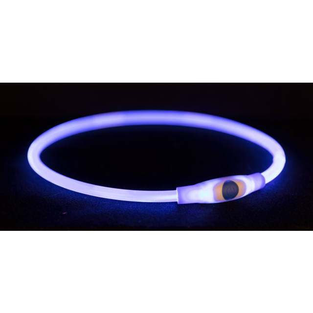 Flash Leuchtring USB/TPU blau