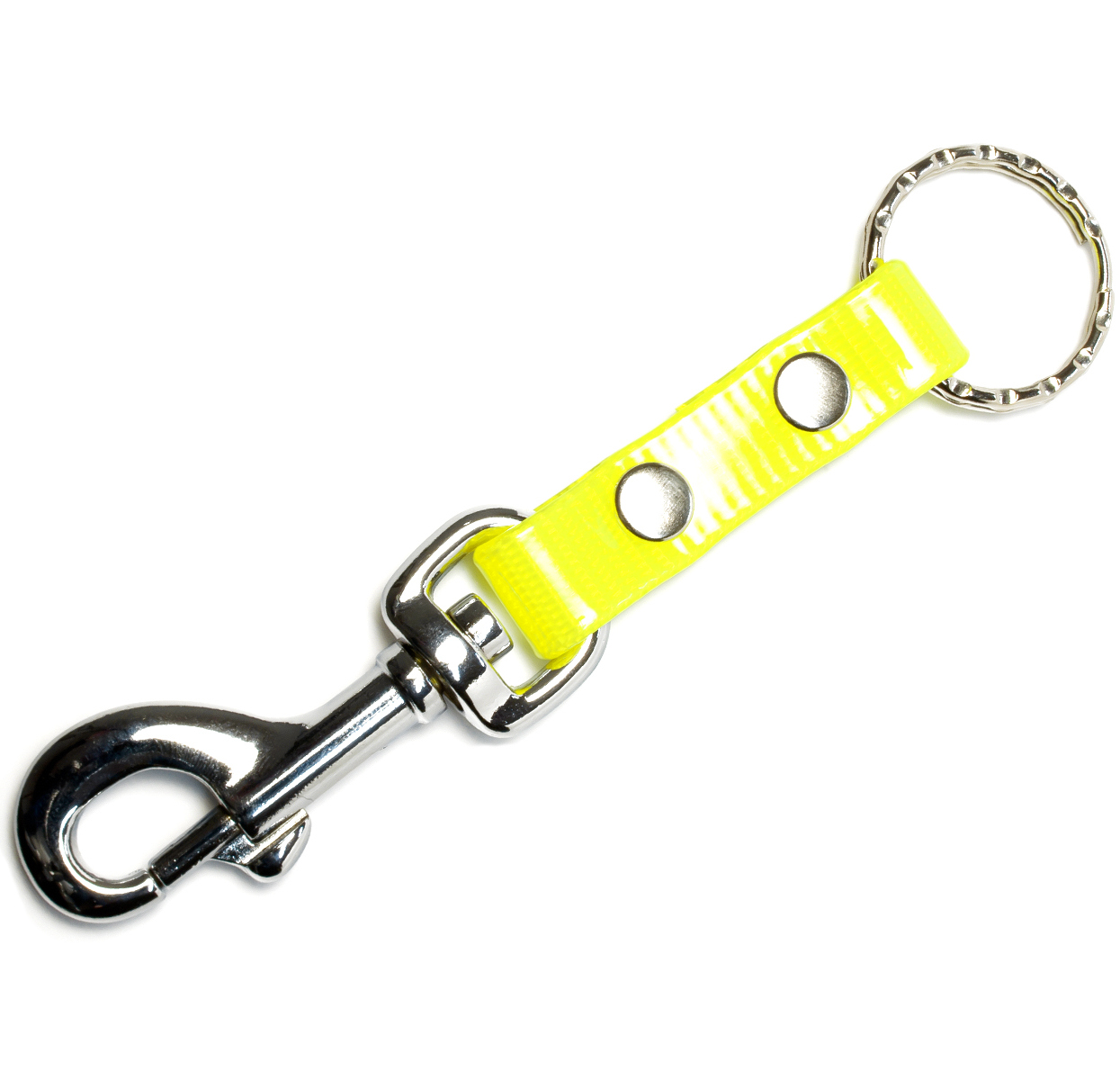 Biothane_key_case_gold_yellow_big_web Biothane Schlüsselanhänger 13mm neonpink