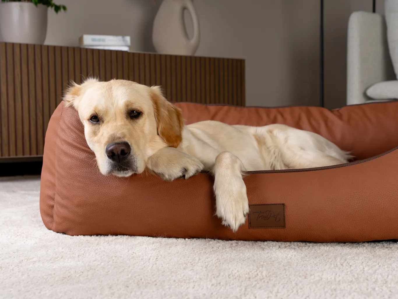 Hundebett Runa (Kunstleder)