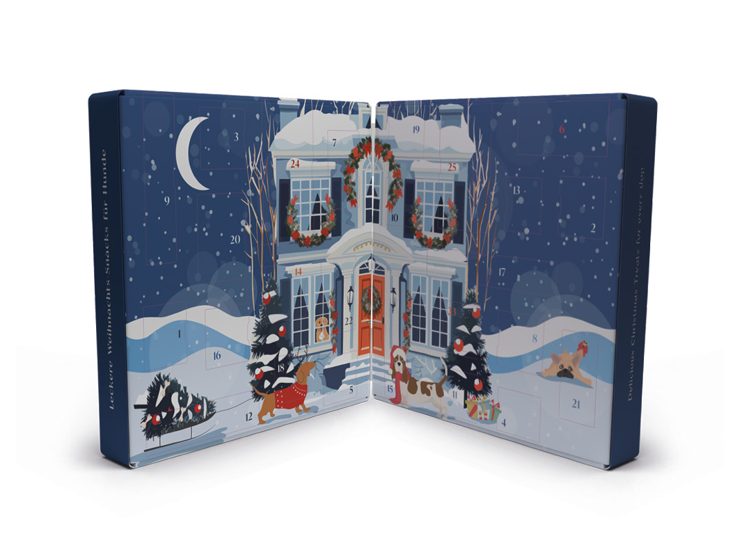 Premium Adventskalender zum Aufklappen