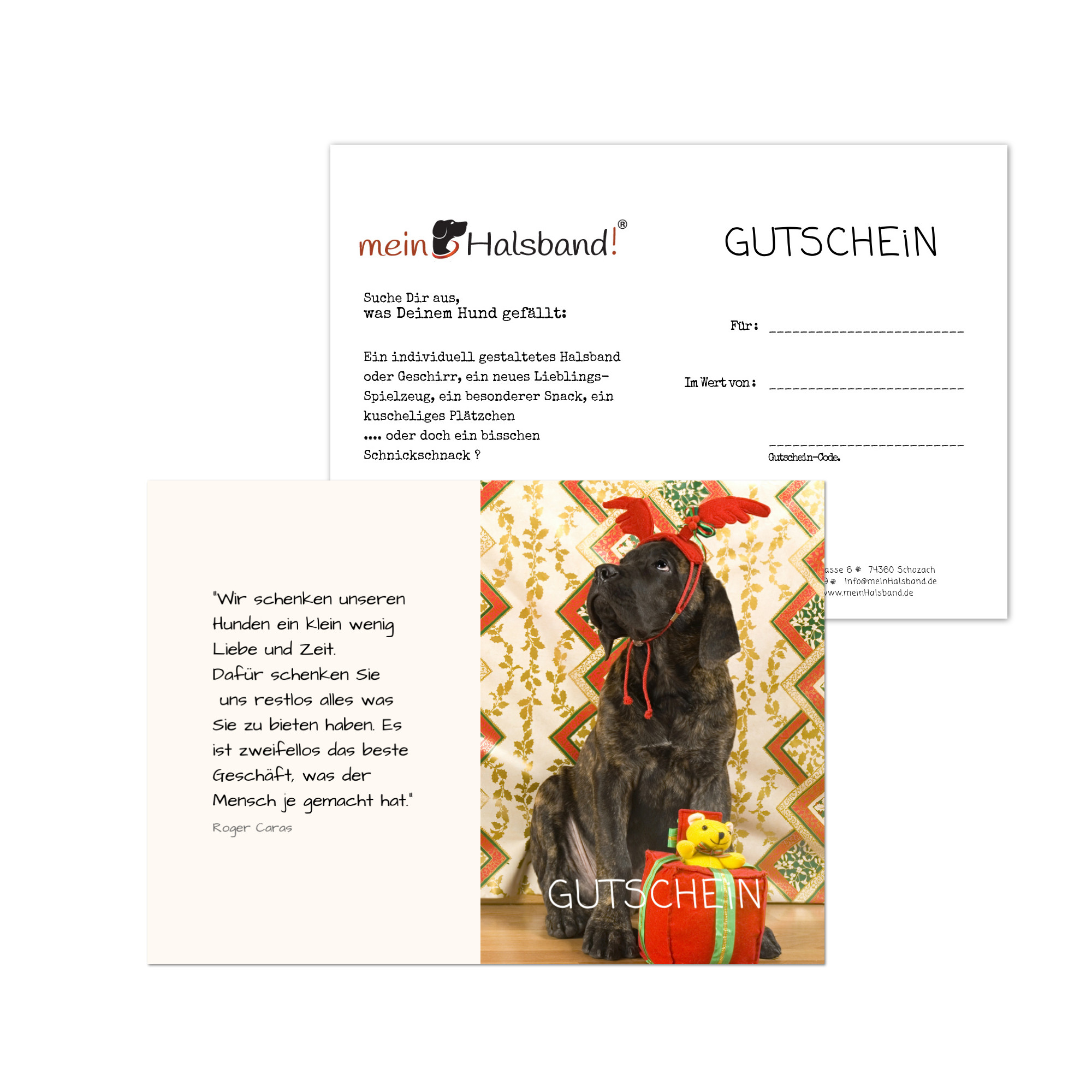 Geschenk Gutschein