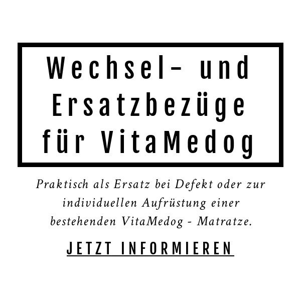 Vitamedog-Ersatz-Titel Ersatzbezug VitaMedog 95° 110x80cm