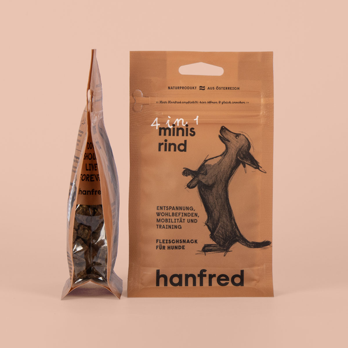 hanfred 4in1 Minis Rind – Fashionable Edition
