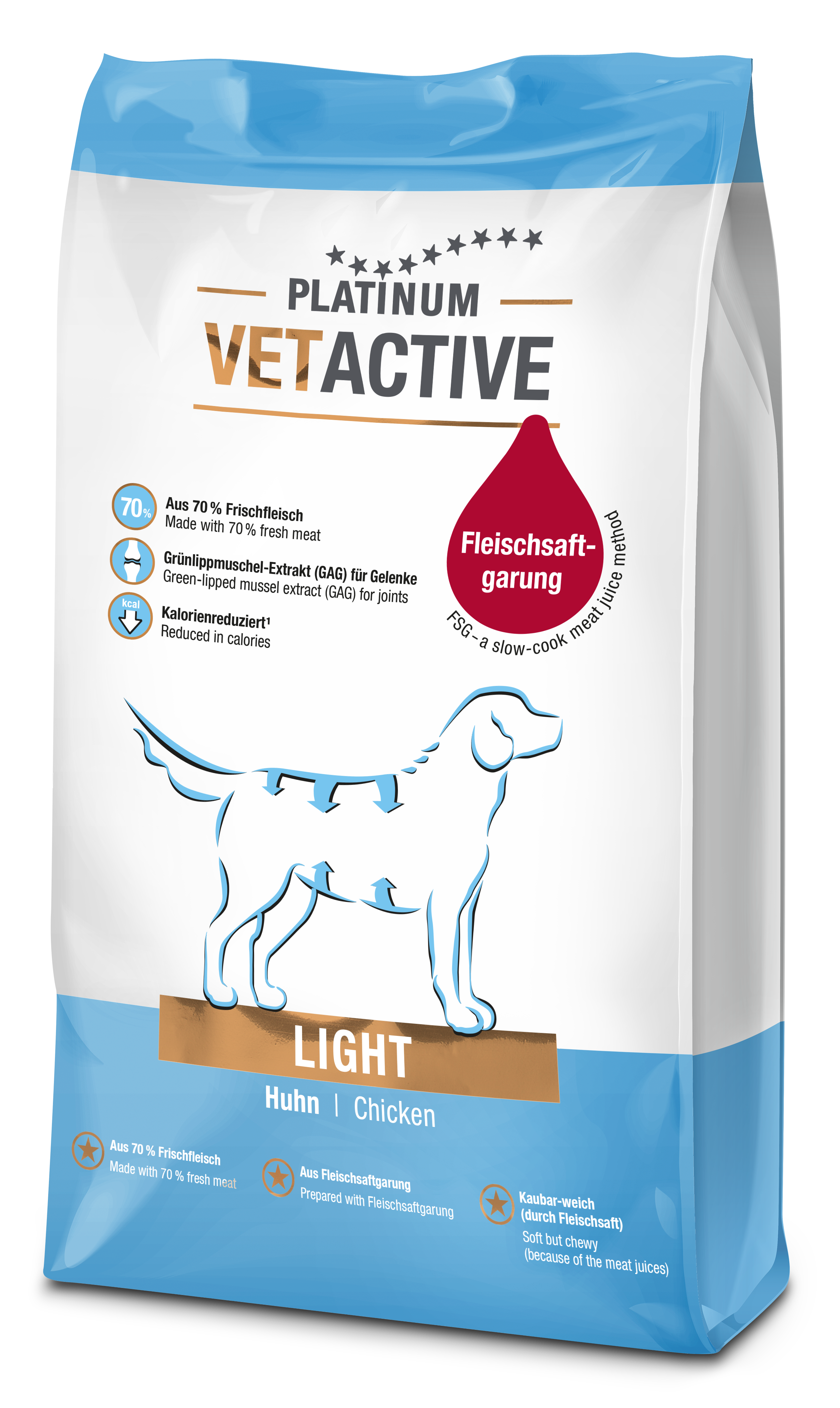 PLATINUM Vetactive Light (Huhn) 5kg