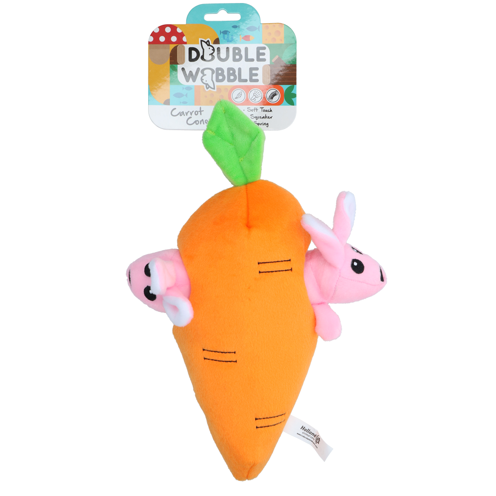 Double Wobble Carrot Conejos