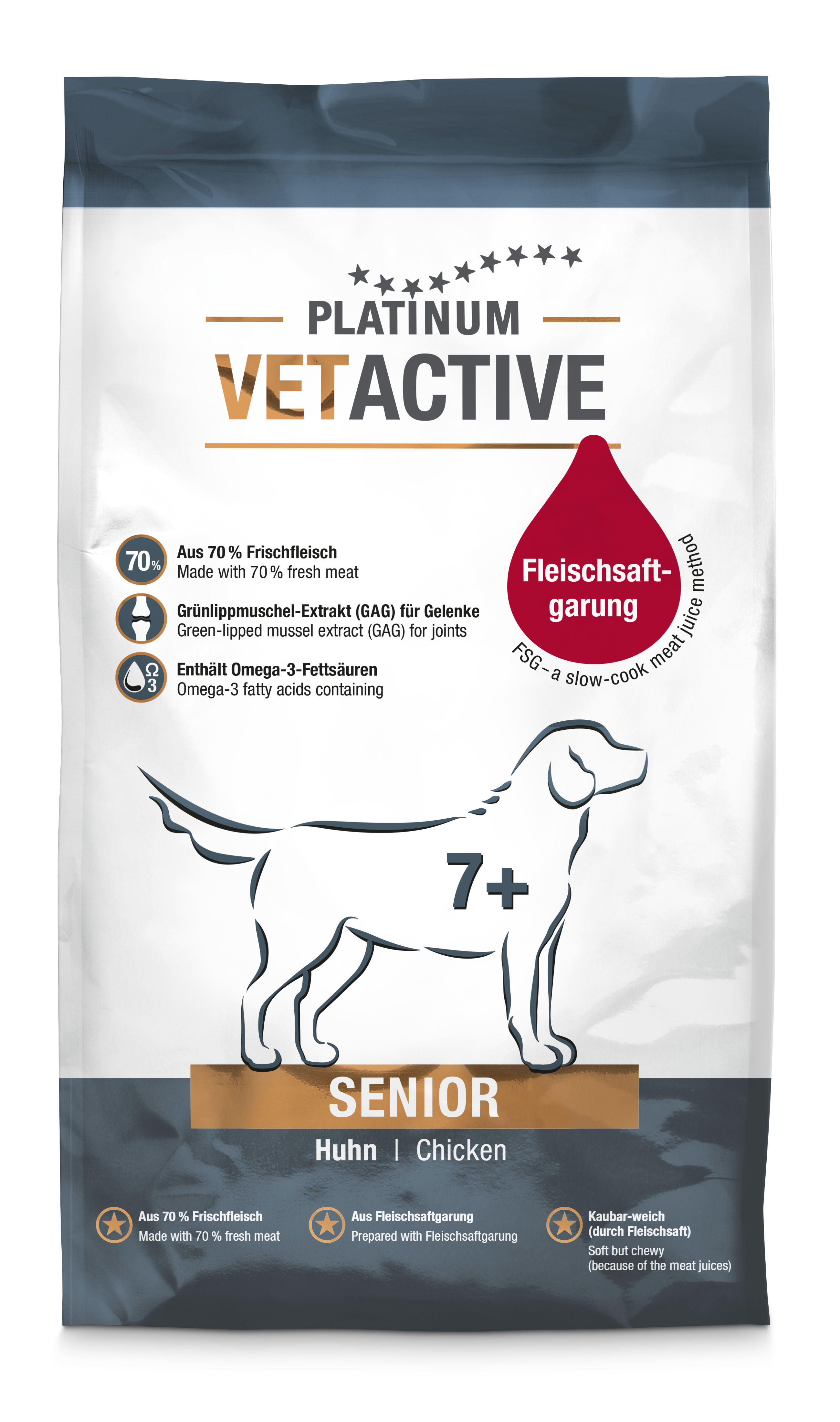 PLATINUM Vetactive Senior (Huhn) 5kg