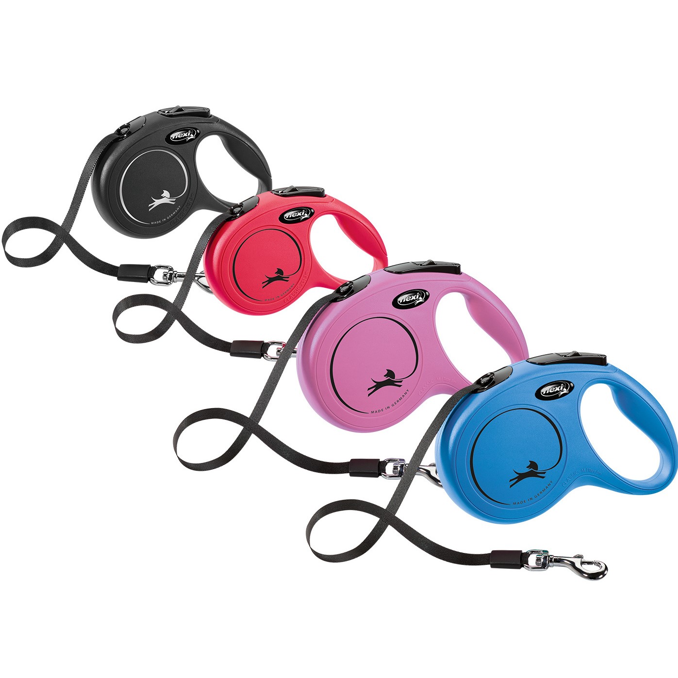 Flexi New Classic L 8m rot