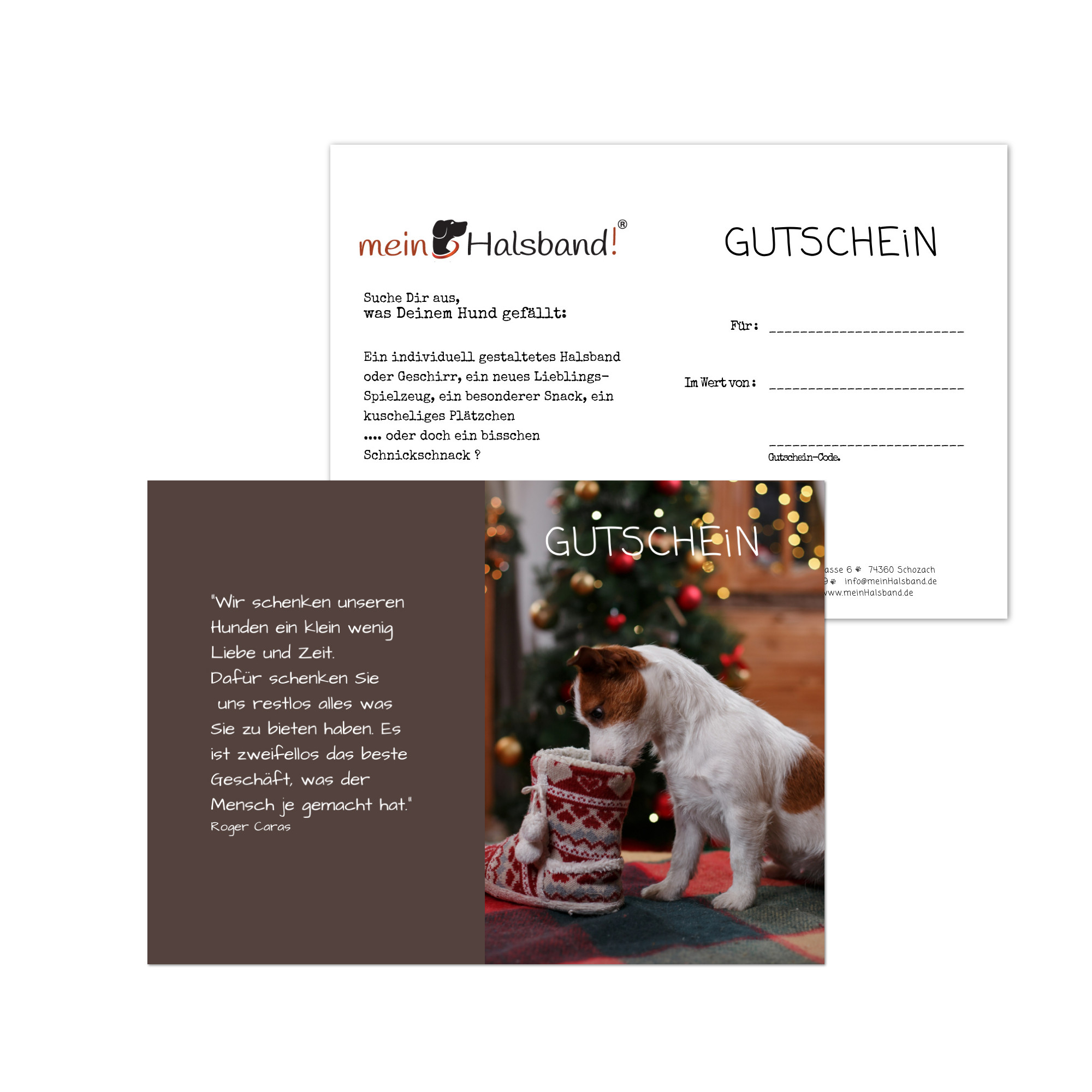 Geschenk Gutschein