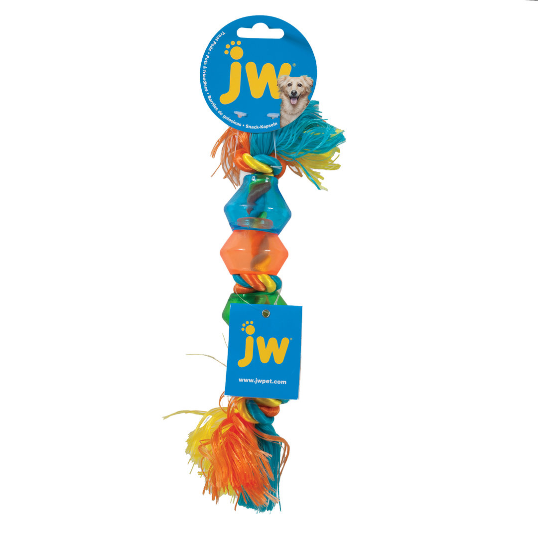 JW Triple Knot Treat Pod S 30cm multicolor