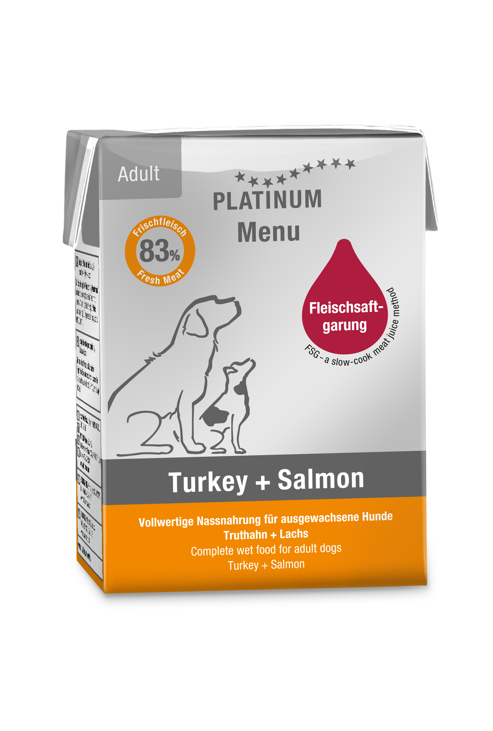 PLATINUM Menu Adult Turkey+Salmon