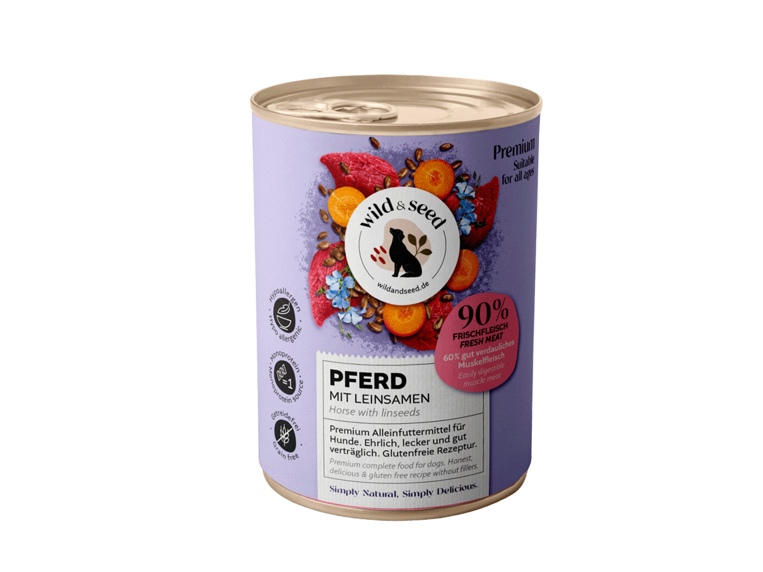 wild & seed Premium Nassfutter