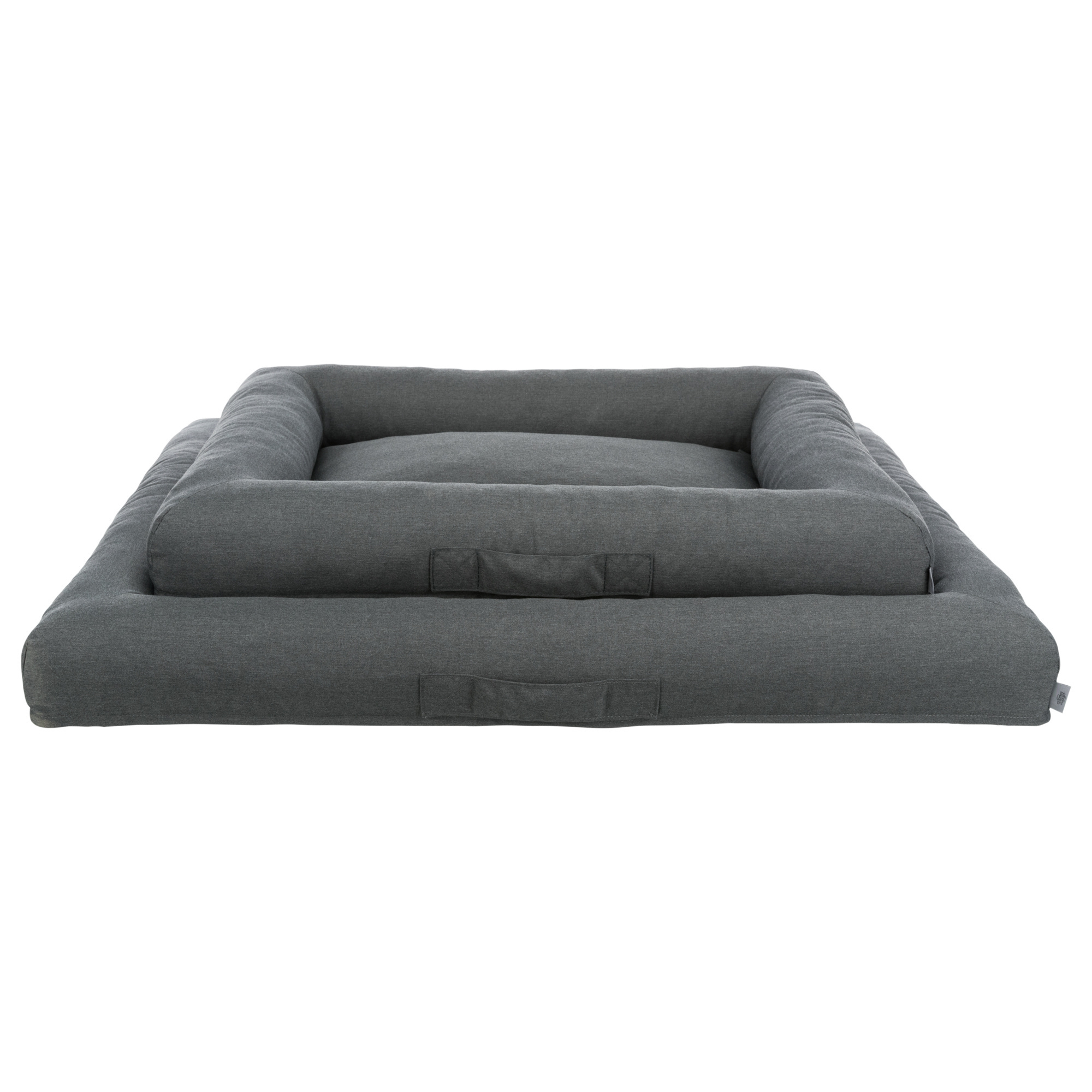 Vital Bett Pulito,eckig,100x80cm,grau