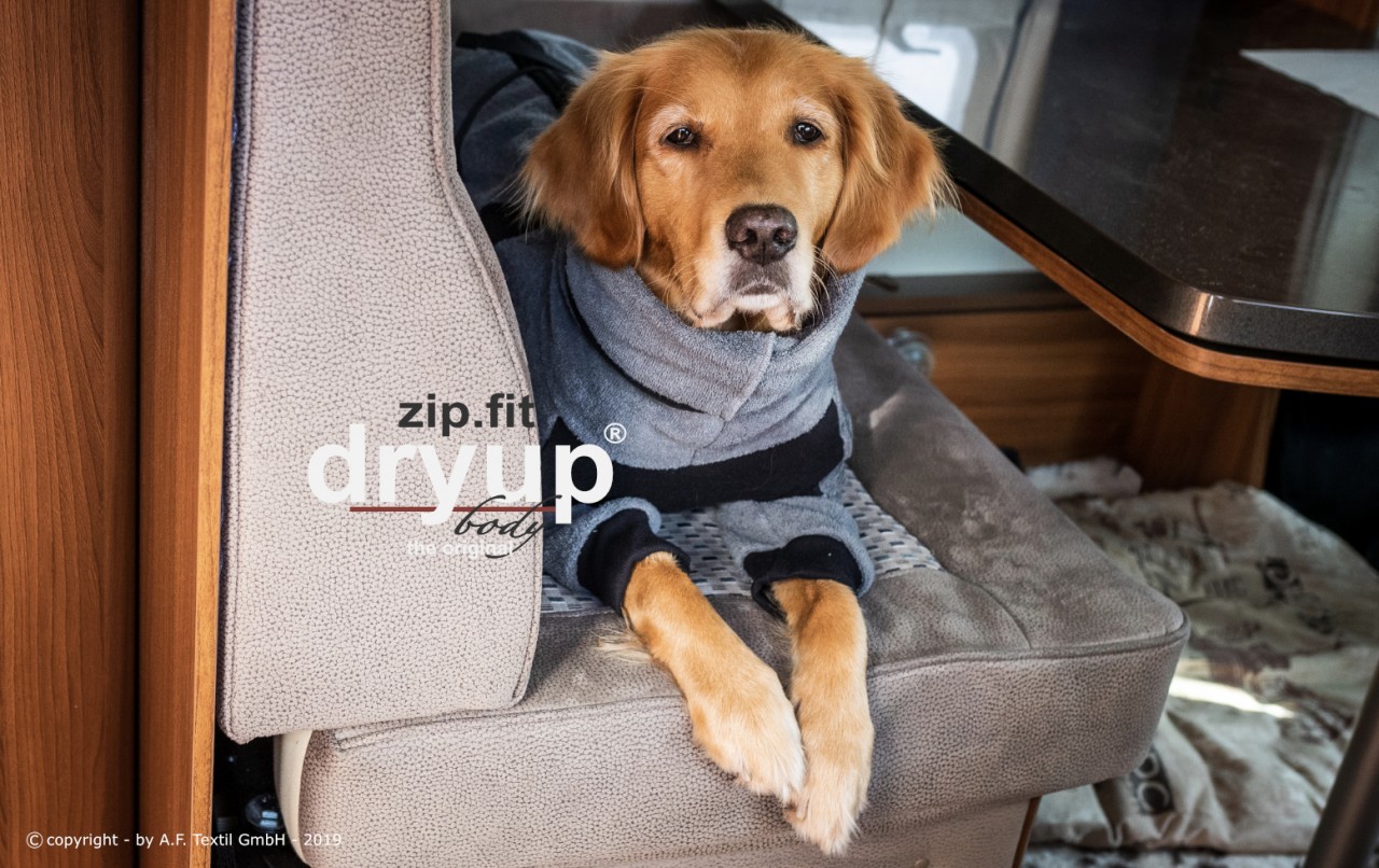 Bademantel dryup® Body zip.fit