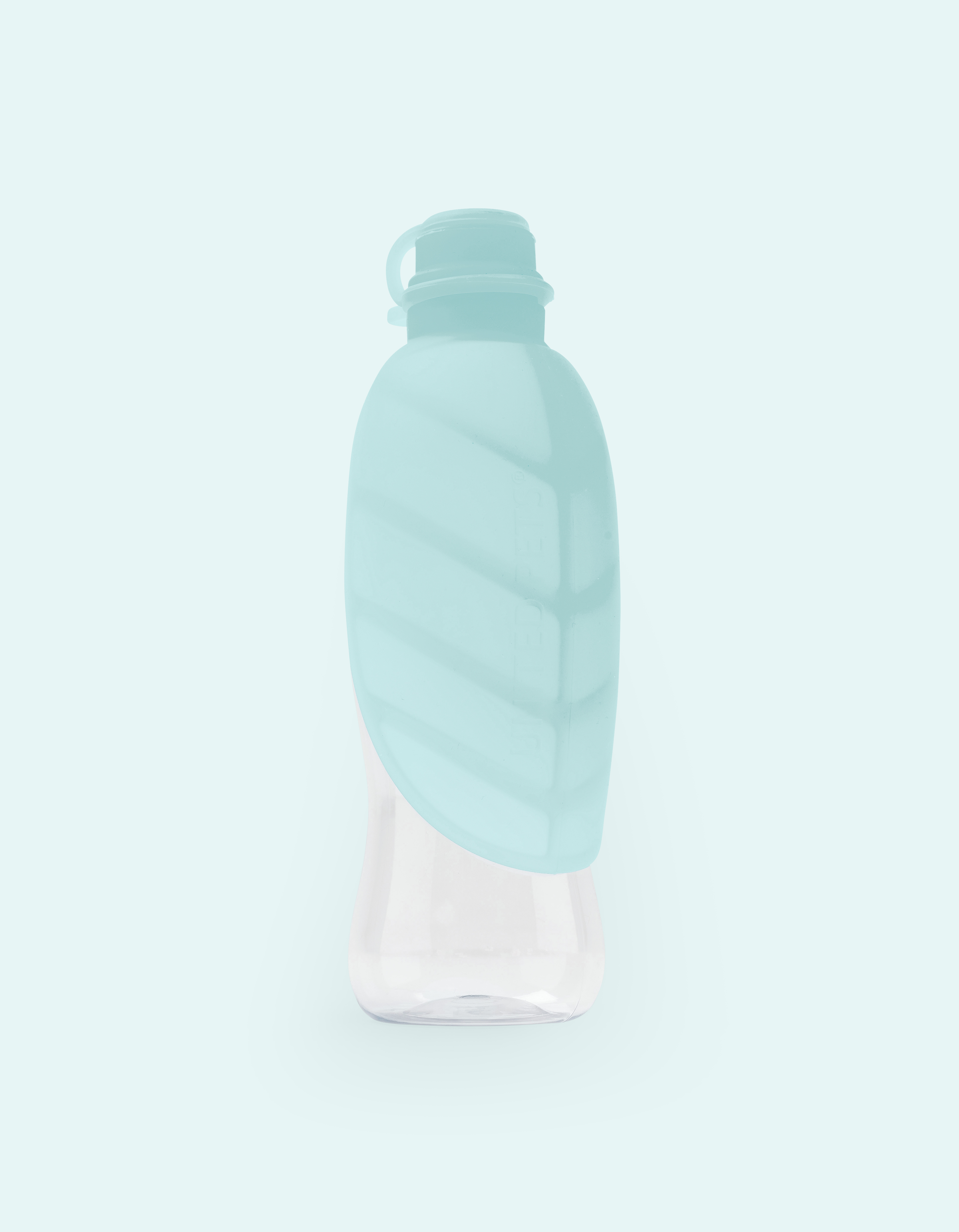 LEAF-Wasserspender 500ml  azur