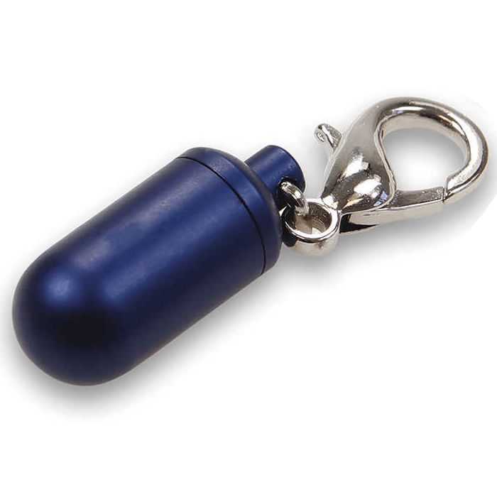 Aluminium-Adresshülse 14mm Ø - navy