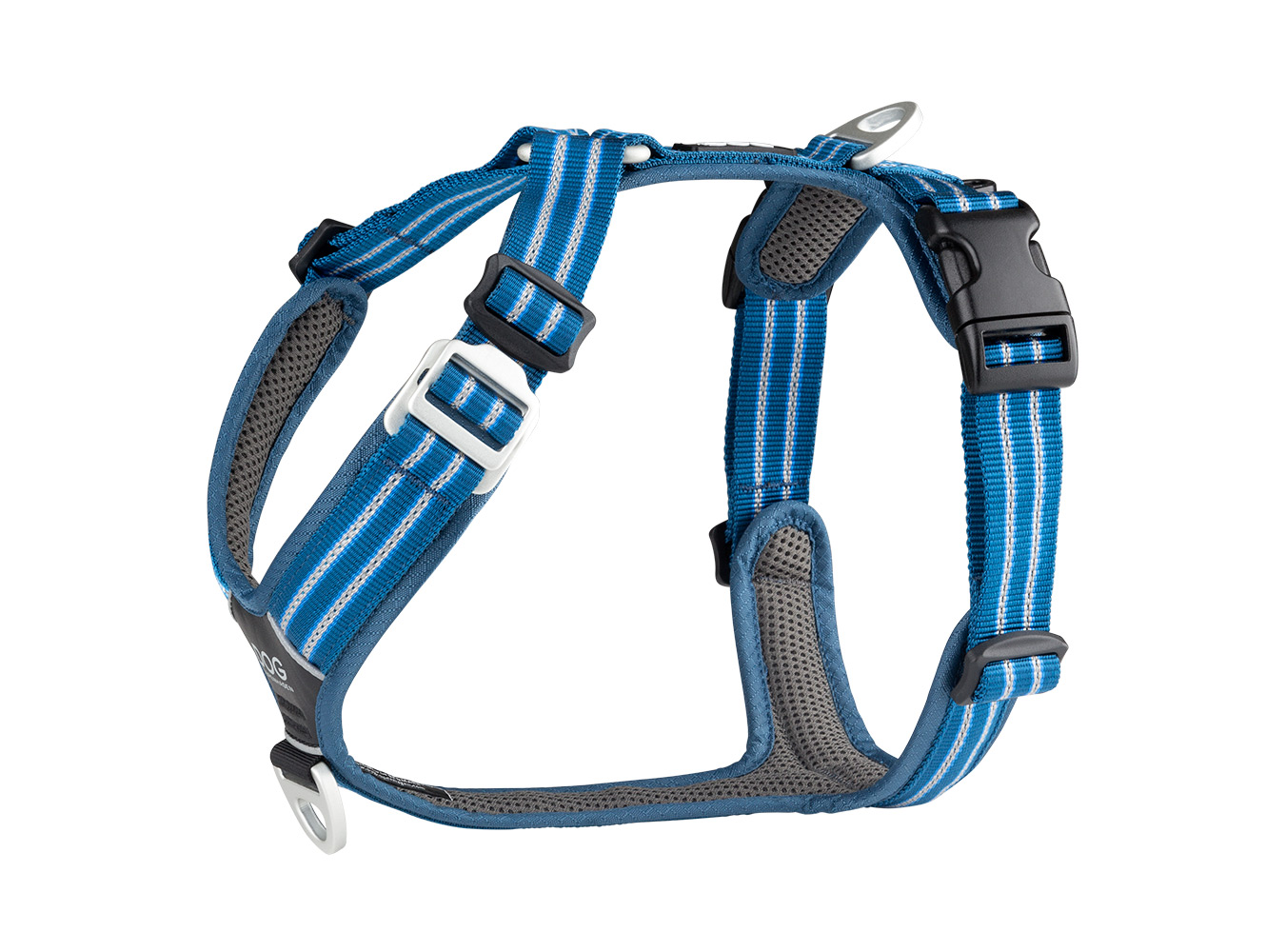 CWA-Harness-OceanBlue Comfort Walk Air Harness Ocean-Blue XS (Dog Copenhagen)