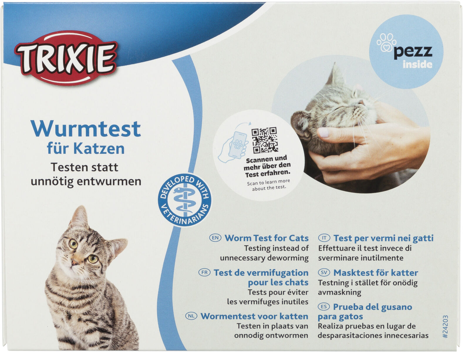 Wurmtest für Katzen