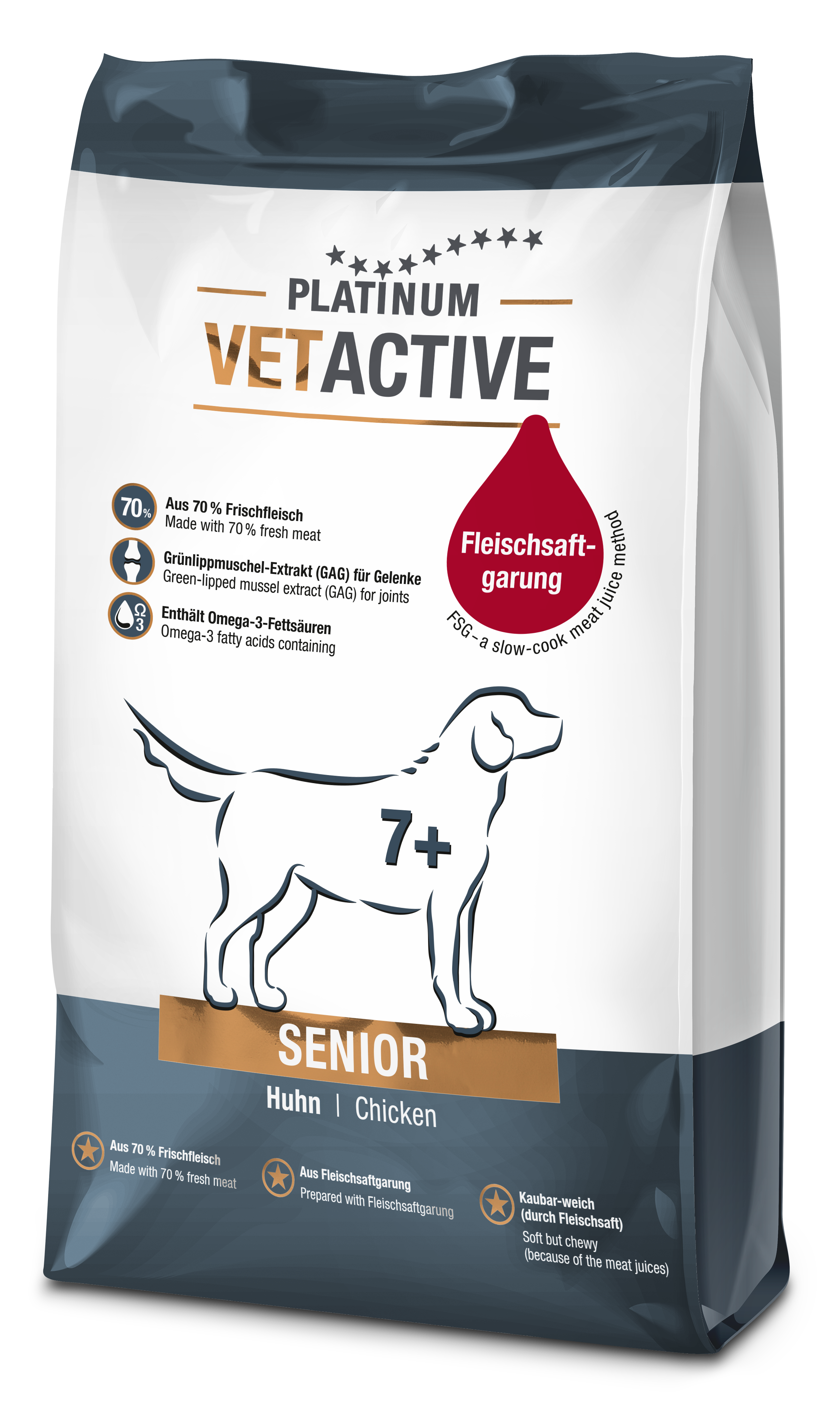 PLATINUM Vetactive Senior (Huhn) 5kg