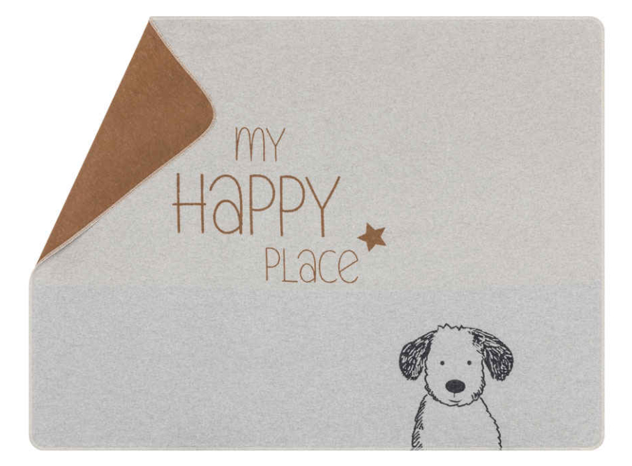 Haustierdecke "my happy place" 100/140