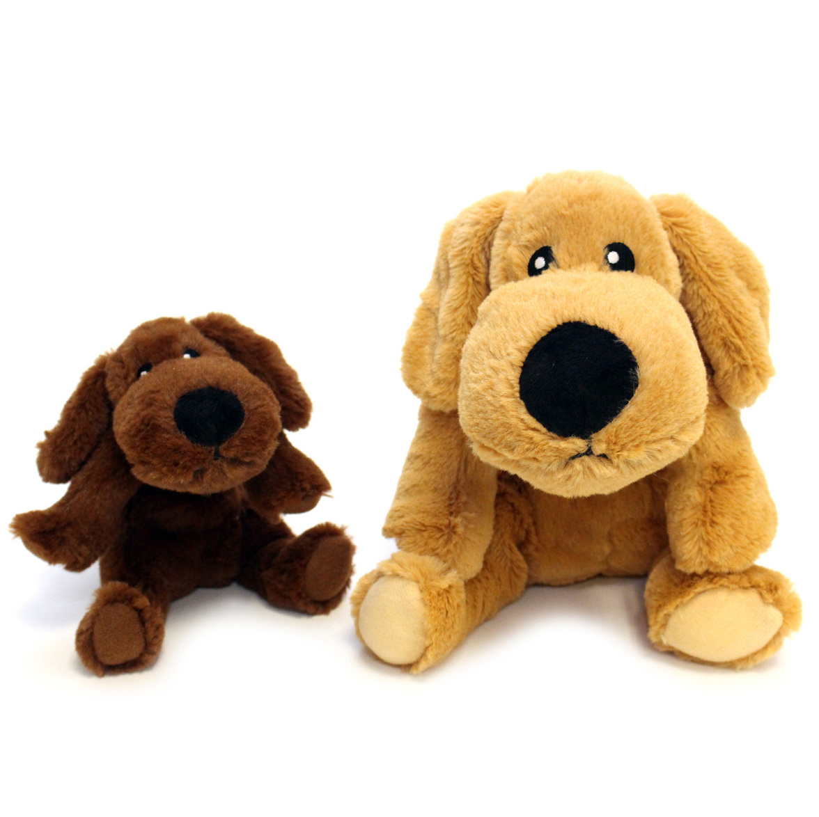 Plüschhund 20cm beige