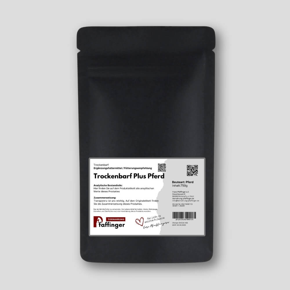 Pfaffis Trockenbarf Plus Pferd