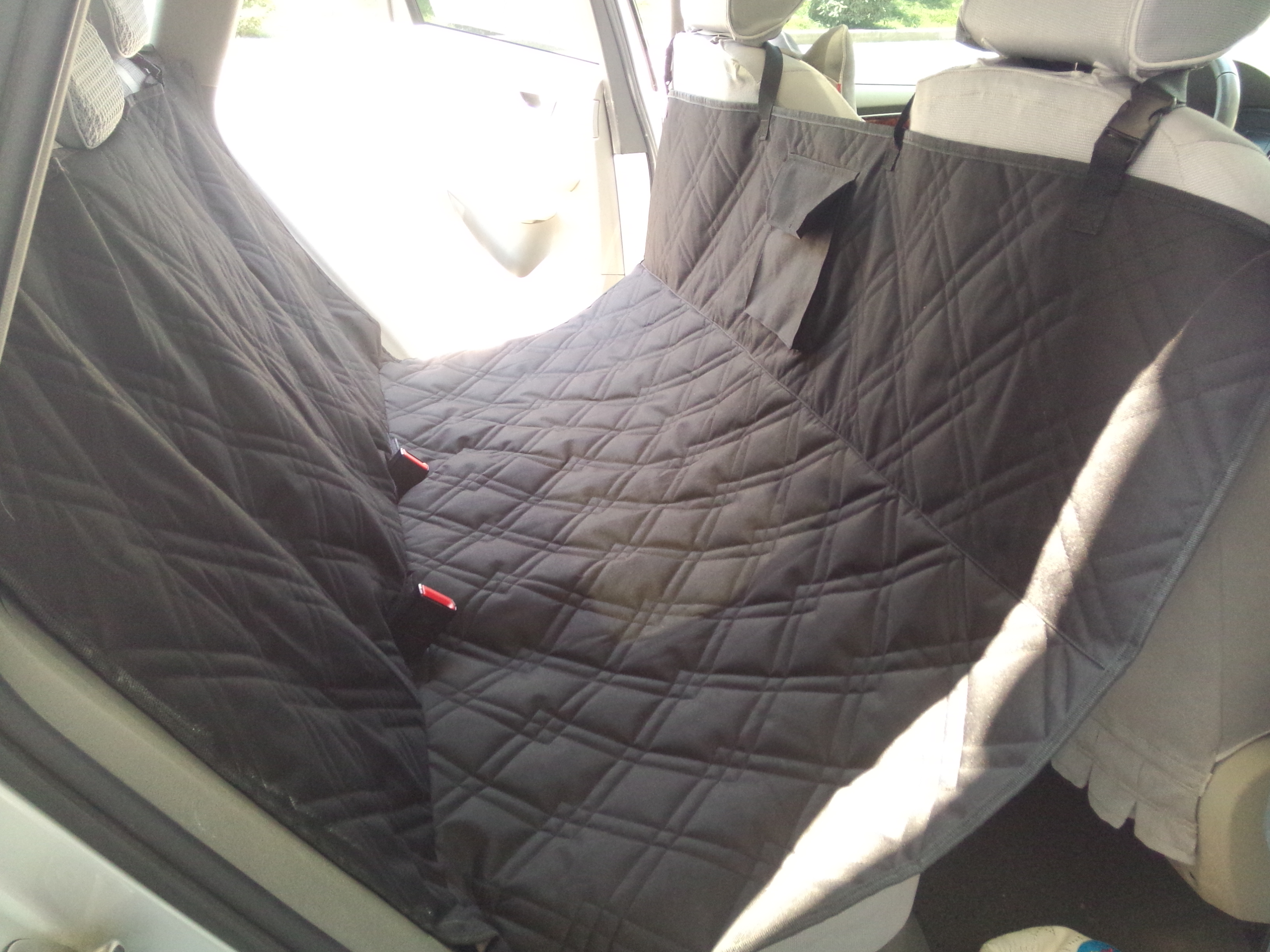 Seatcover Rücksitz schwarz