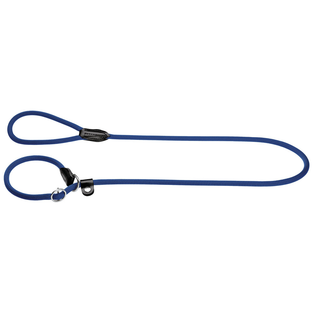 Retriever-Leine Freestyle 8/120 mit Stoppring, Tau schwarz