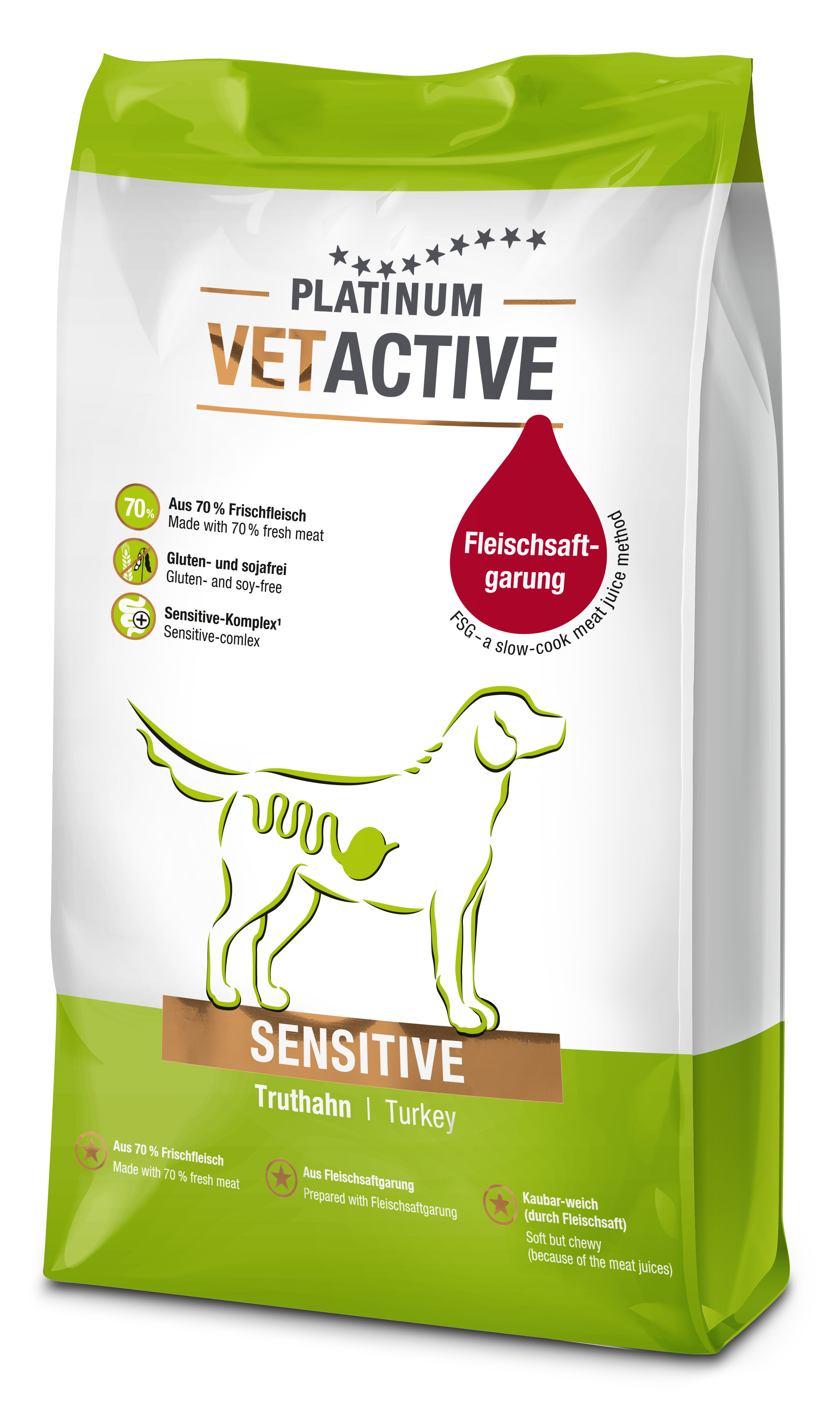 PLATINUM Vetactive Sensitive (Truthahn) 5kg