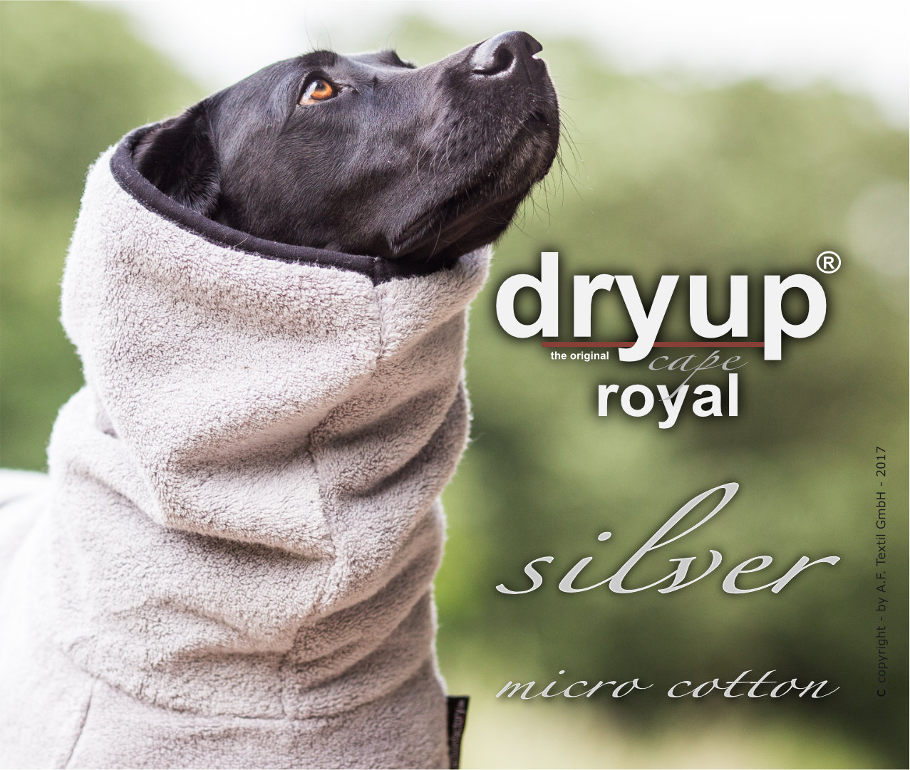 Bademantel dryup® cape ROYAL