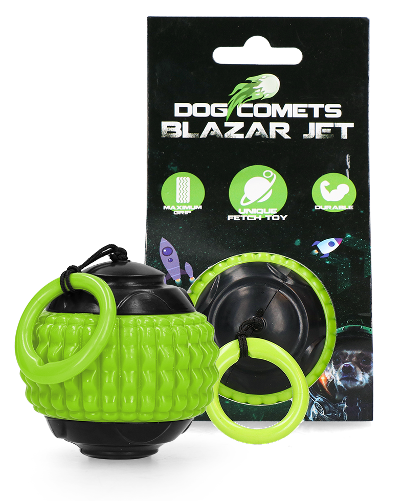 Dog Comets Blazar Jet