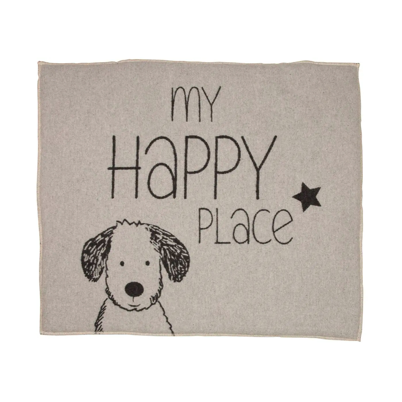 Hundematte “my happy place"
