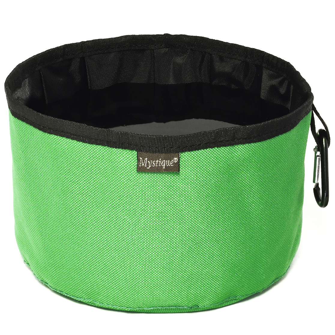Reisetrinknapf grün mit Karabiner