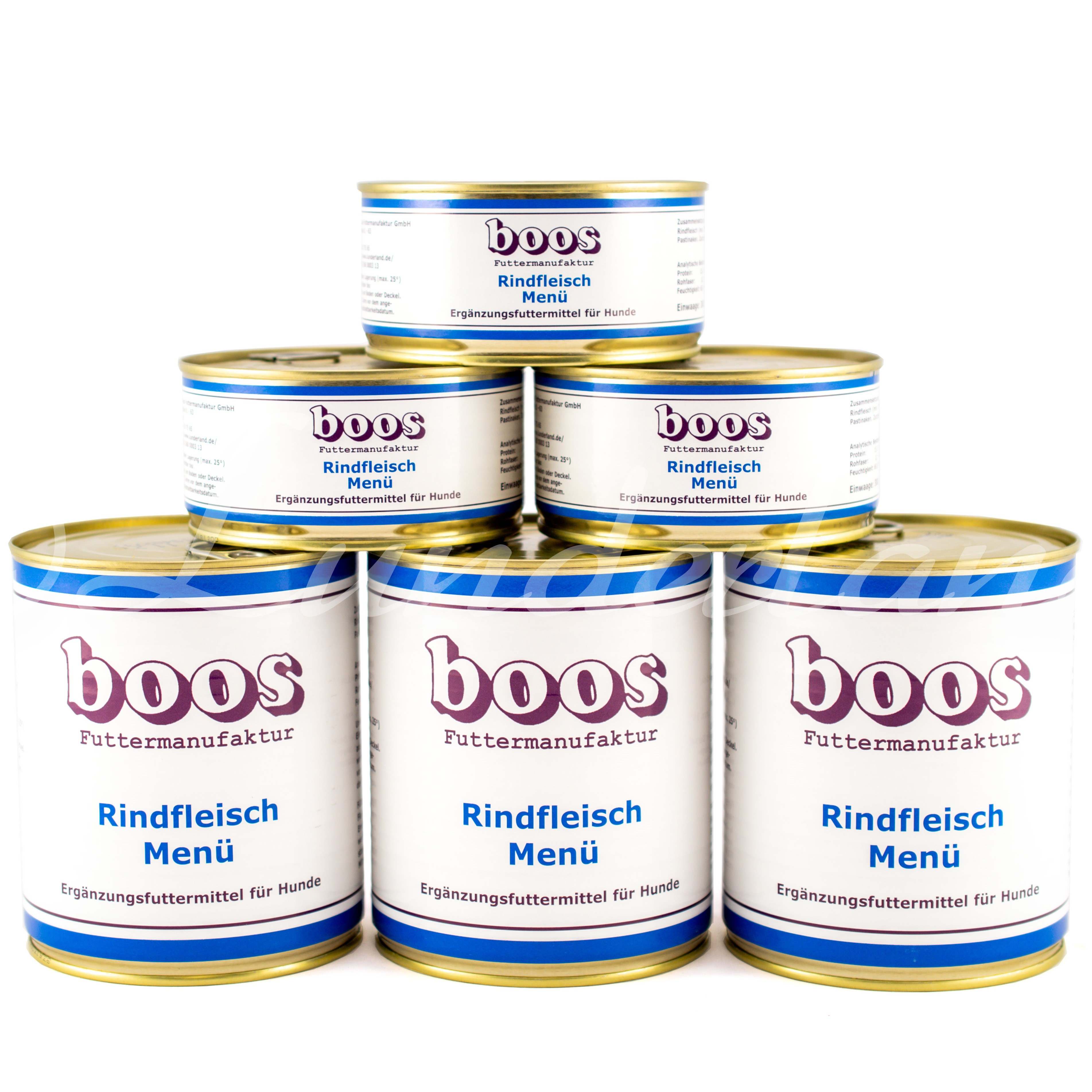 Boos Rindfleisch Menü Dose