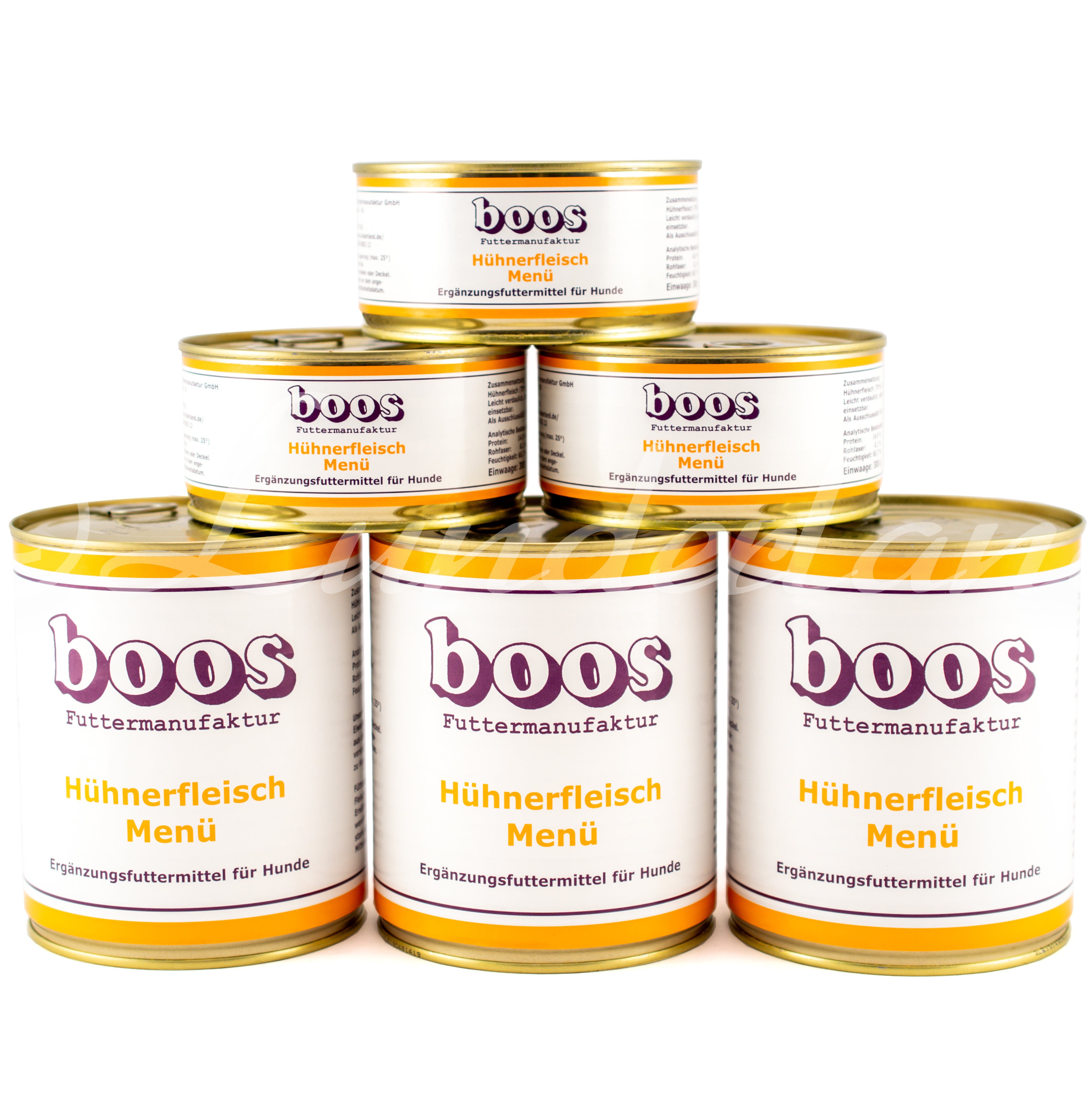 Boos Hühnerfleisch Menü Dose