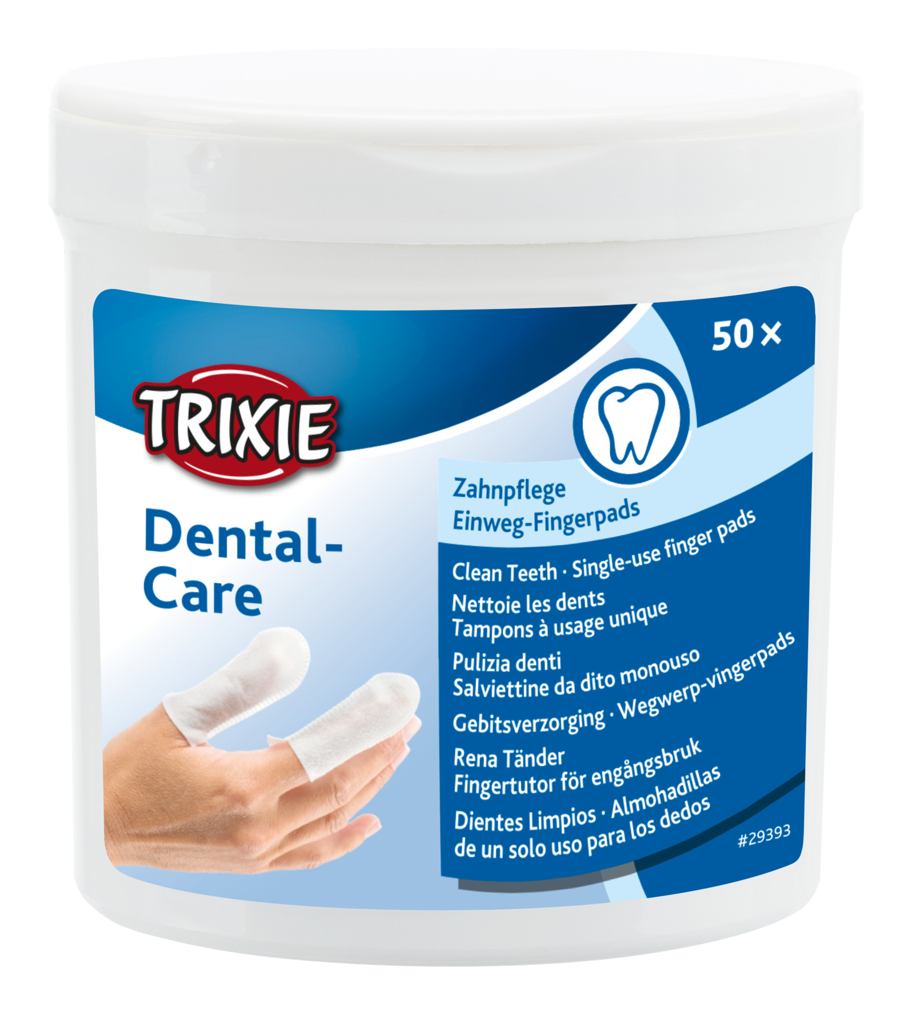 Trixi Dental Care Zahnpflege Fingerpads 50St.