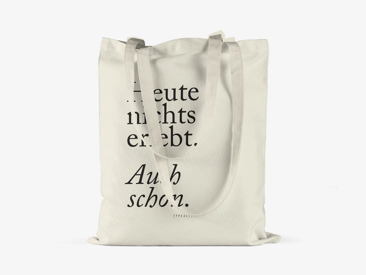 Baumwolltasche typealive