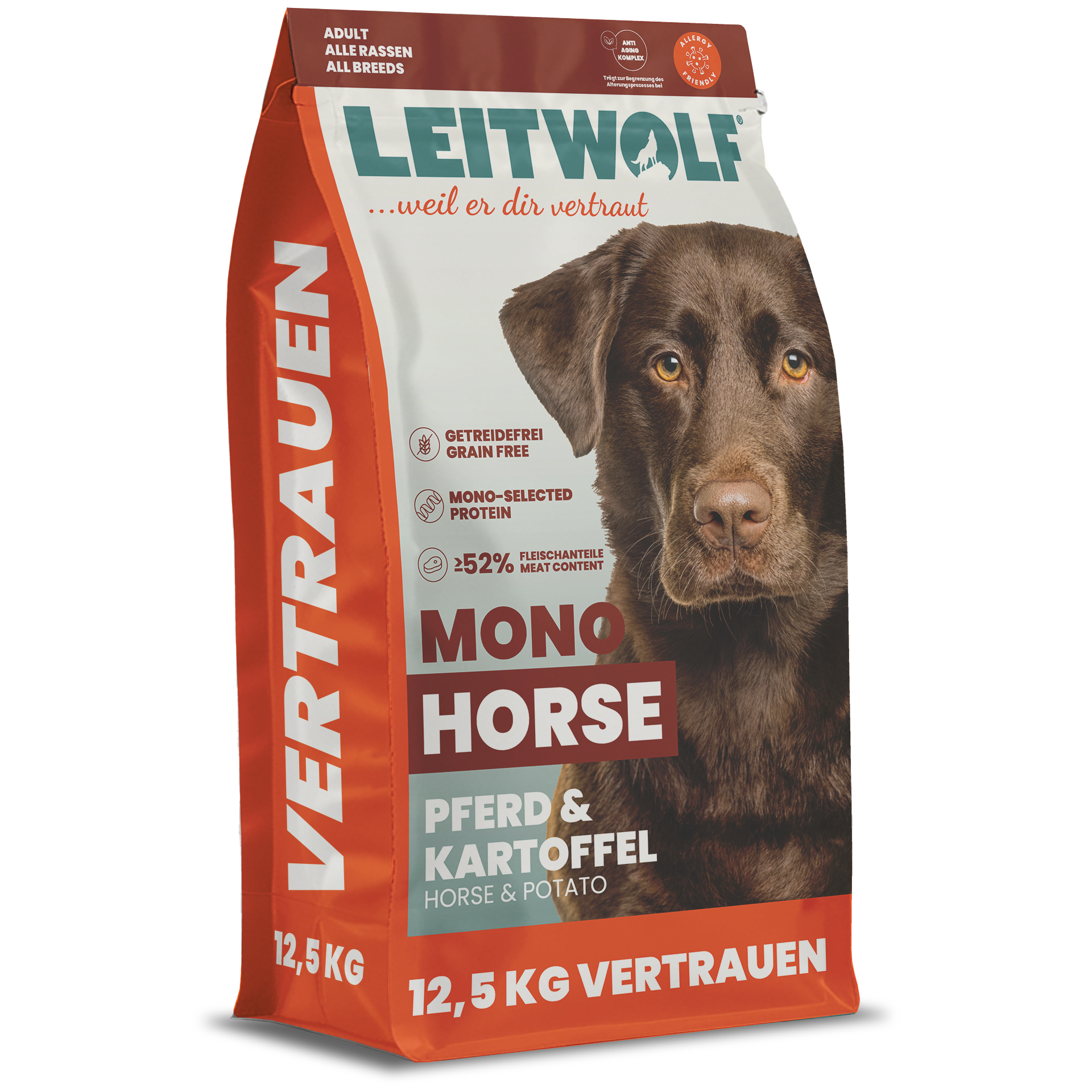 Leitwolf MONO HORSE ADULT - Pferd & Kartoffel