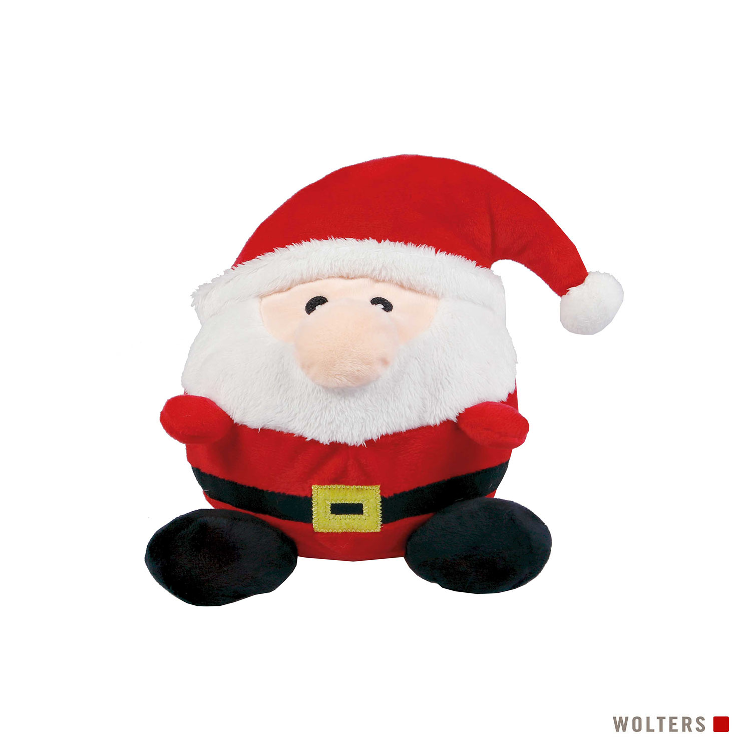 Plueschball_Weihnachtsmann_klein Plüschball Weihnachtsmann