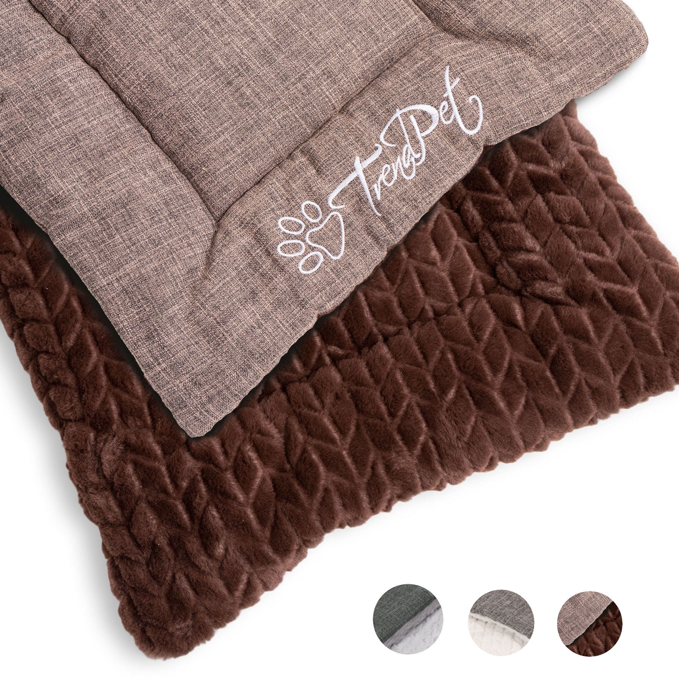 Hundedecke Heaven braun 90x65cm