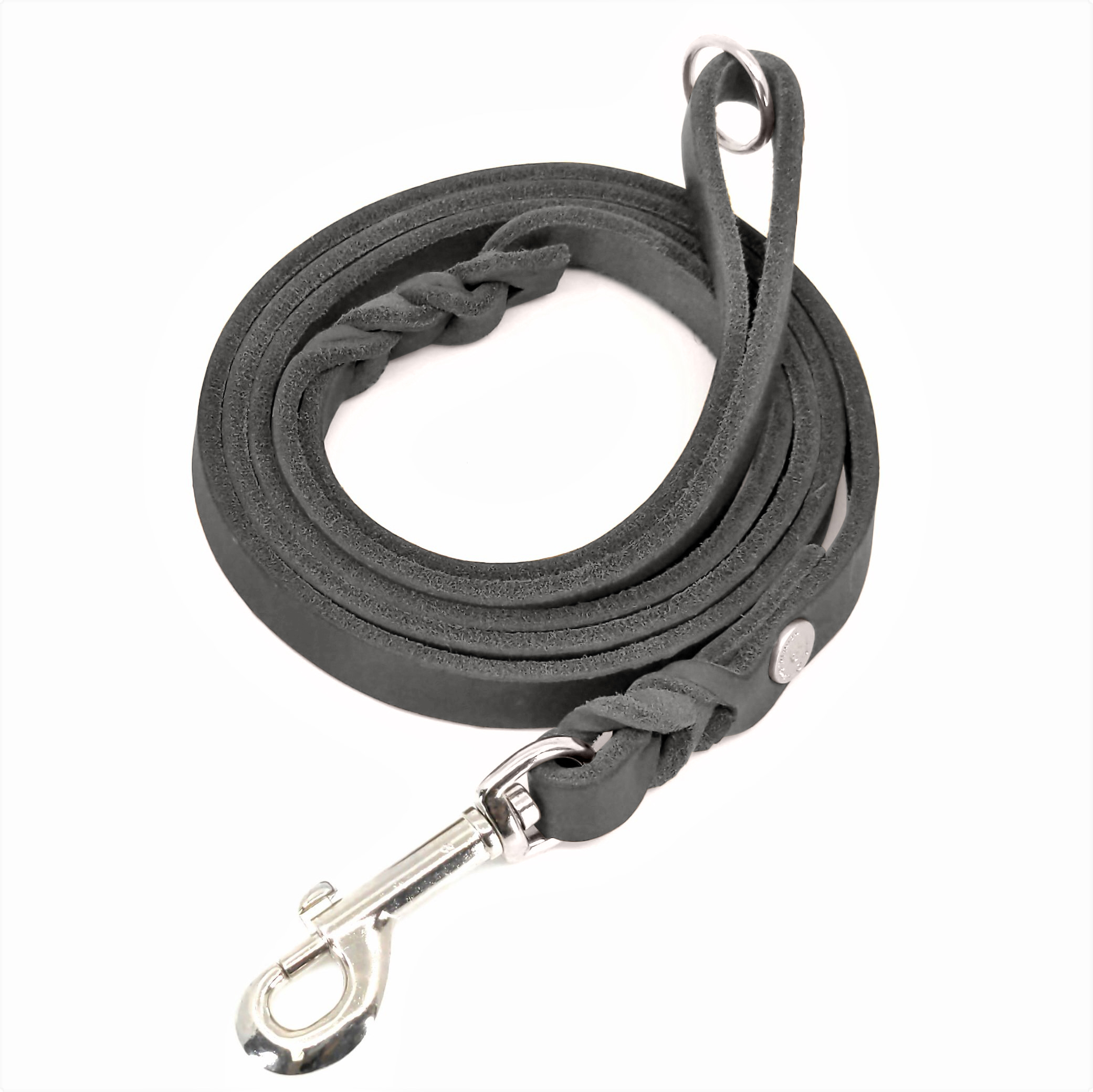 MEINE Fettlederleine (mit Handschlaufe)