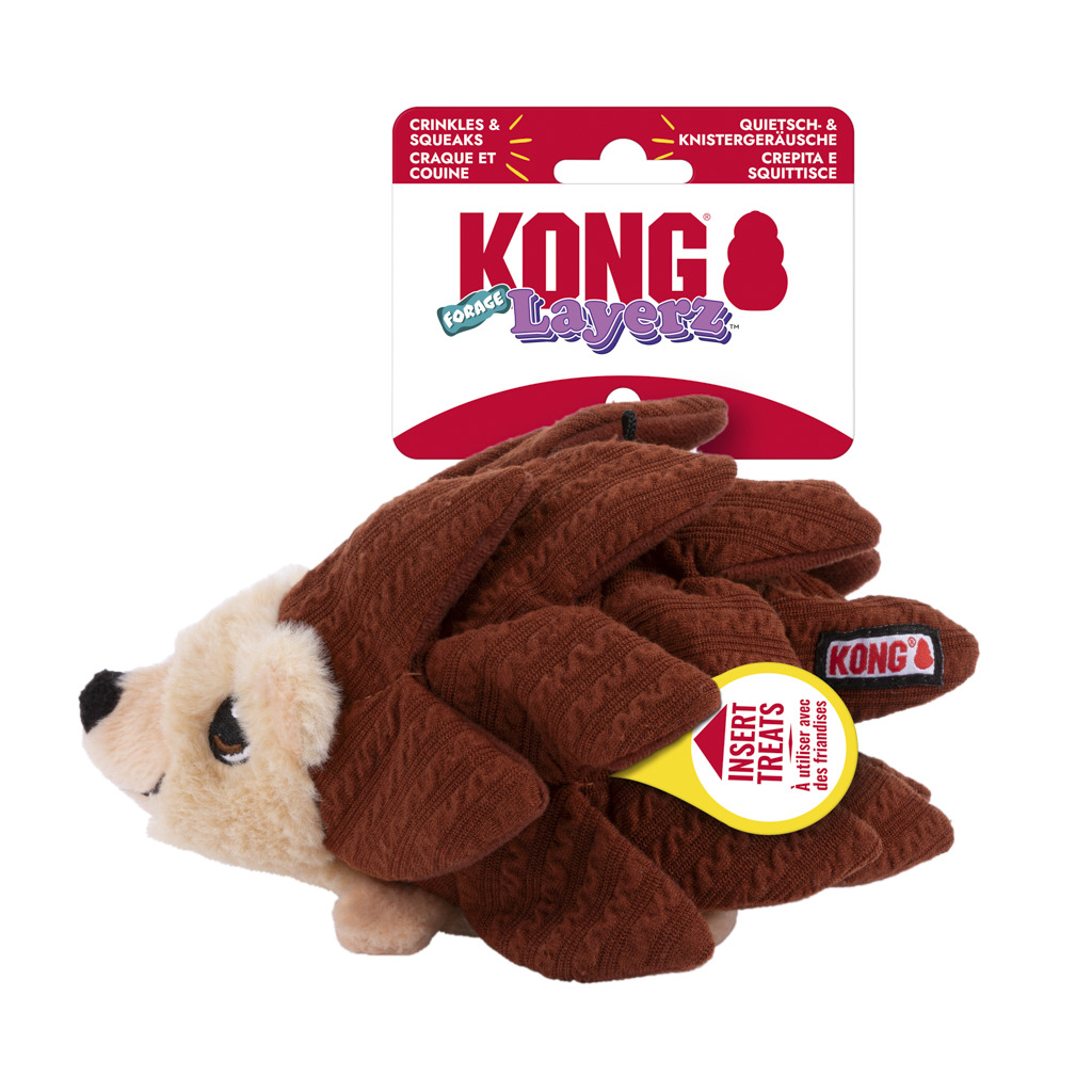 KONG Layerz Forage Hedgehog