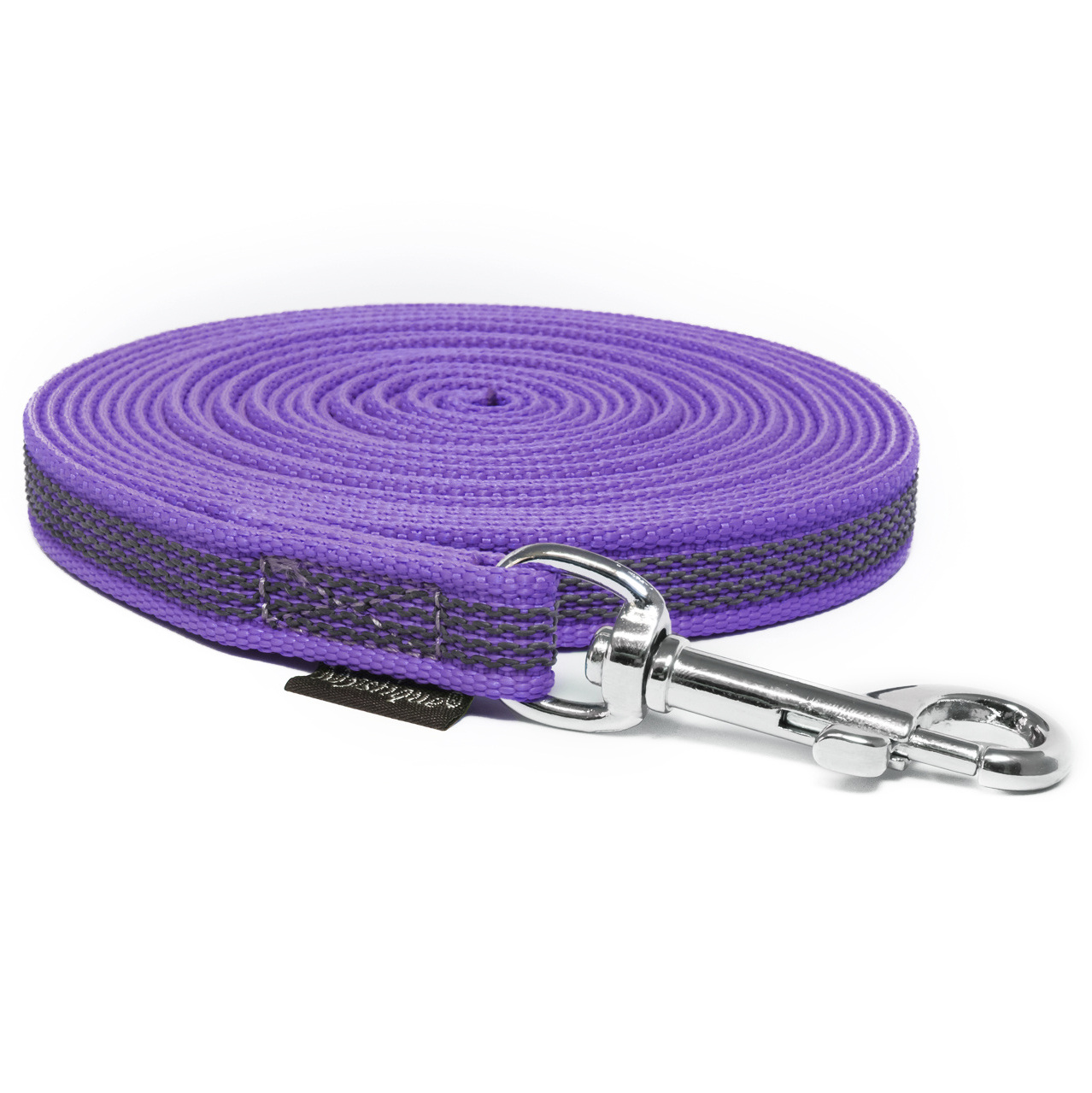 Gummierte Schleppleine 15mm lila 7,5m