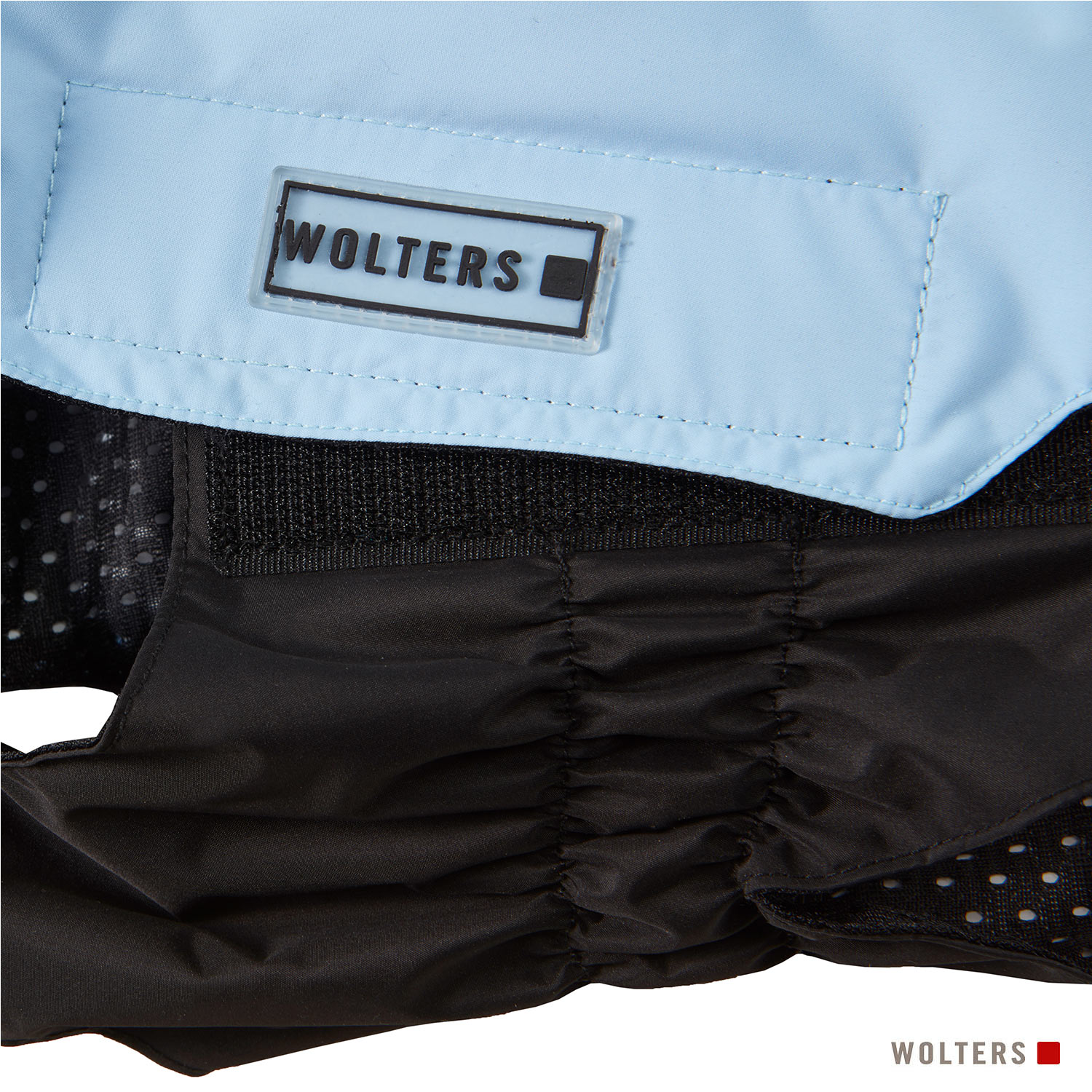 Regenjacke-Easy-Rain-schwarz-sky-blue-1 Regenjacke Easy Rain 34cm schwarz/schwarz