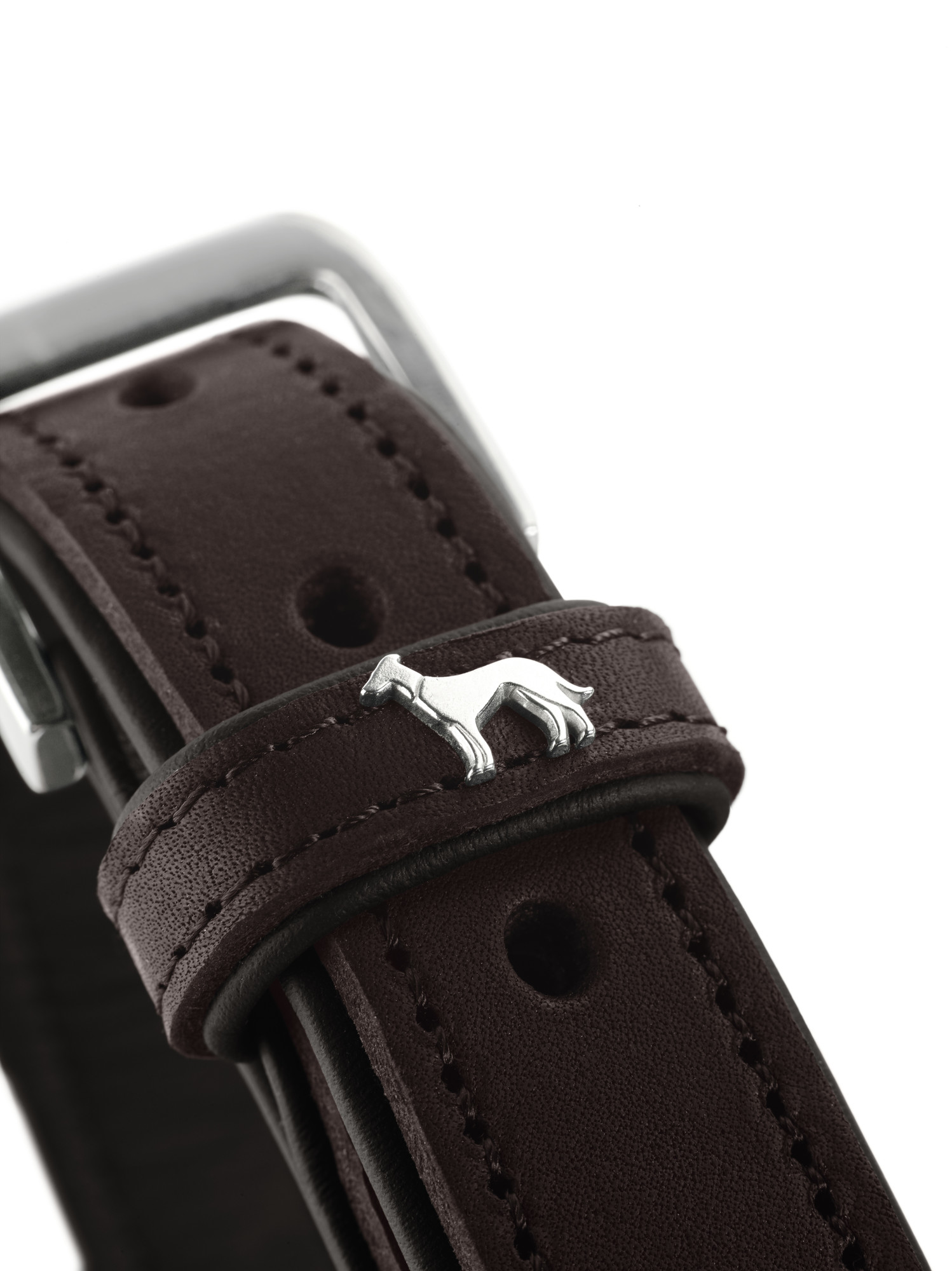 HUNTER_12382_66166_003_18-lpr Halsband Larvik Style 40 schwarz/schwarz