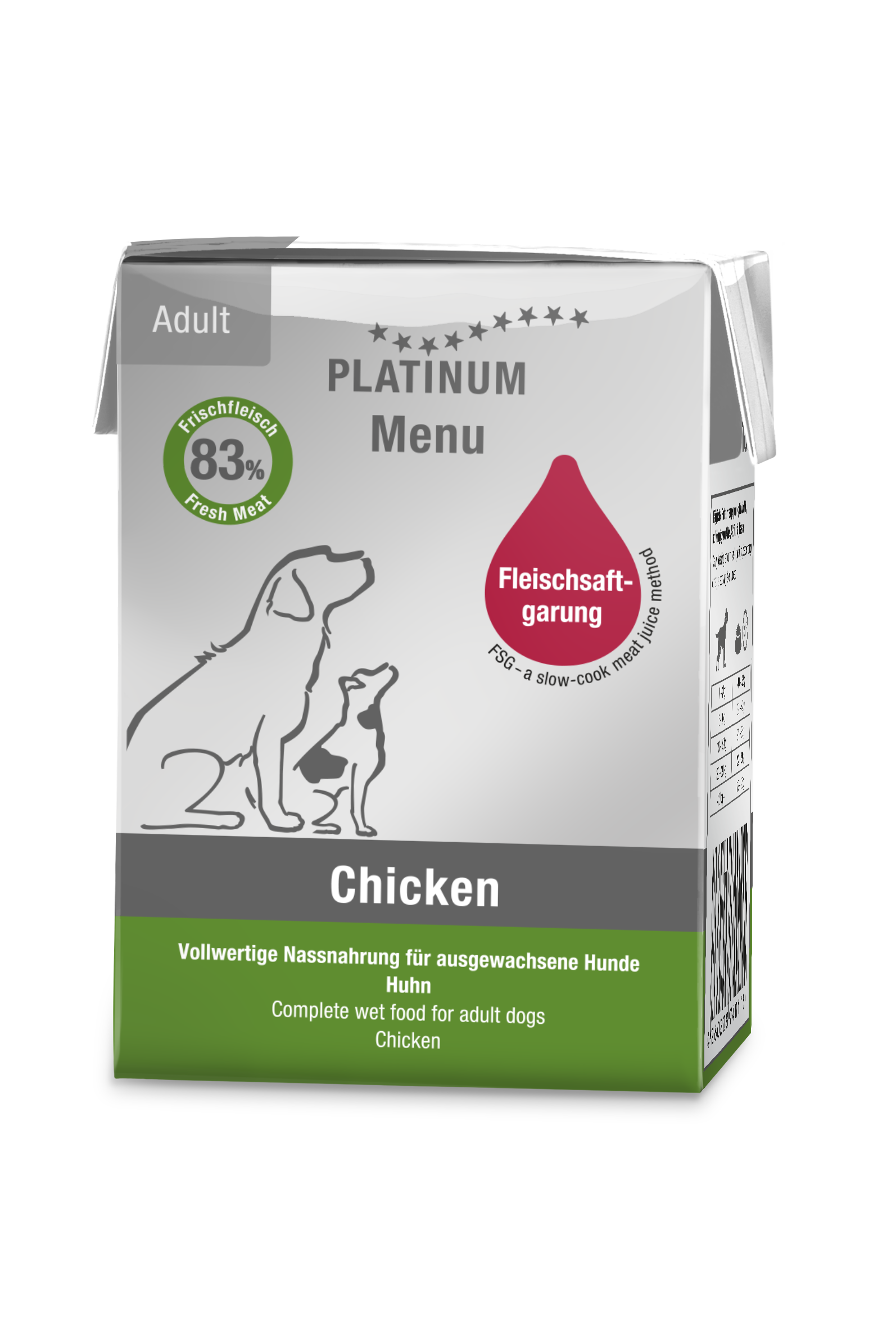 PLATINUM Menu Adult Chicken