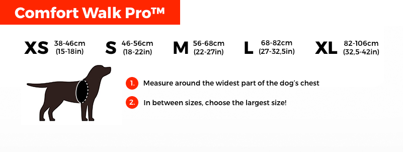 ComfortWalkPro_SizeGuide_EN5a0765c7e1530 SALE Comfort Walk Pro Harness