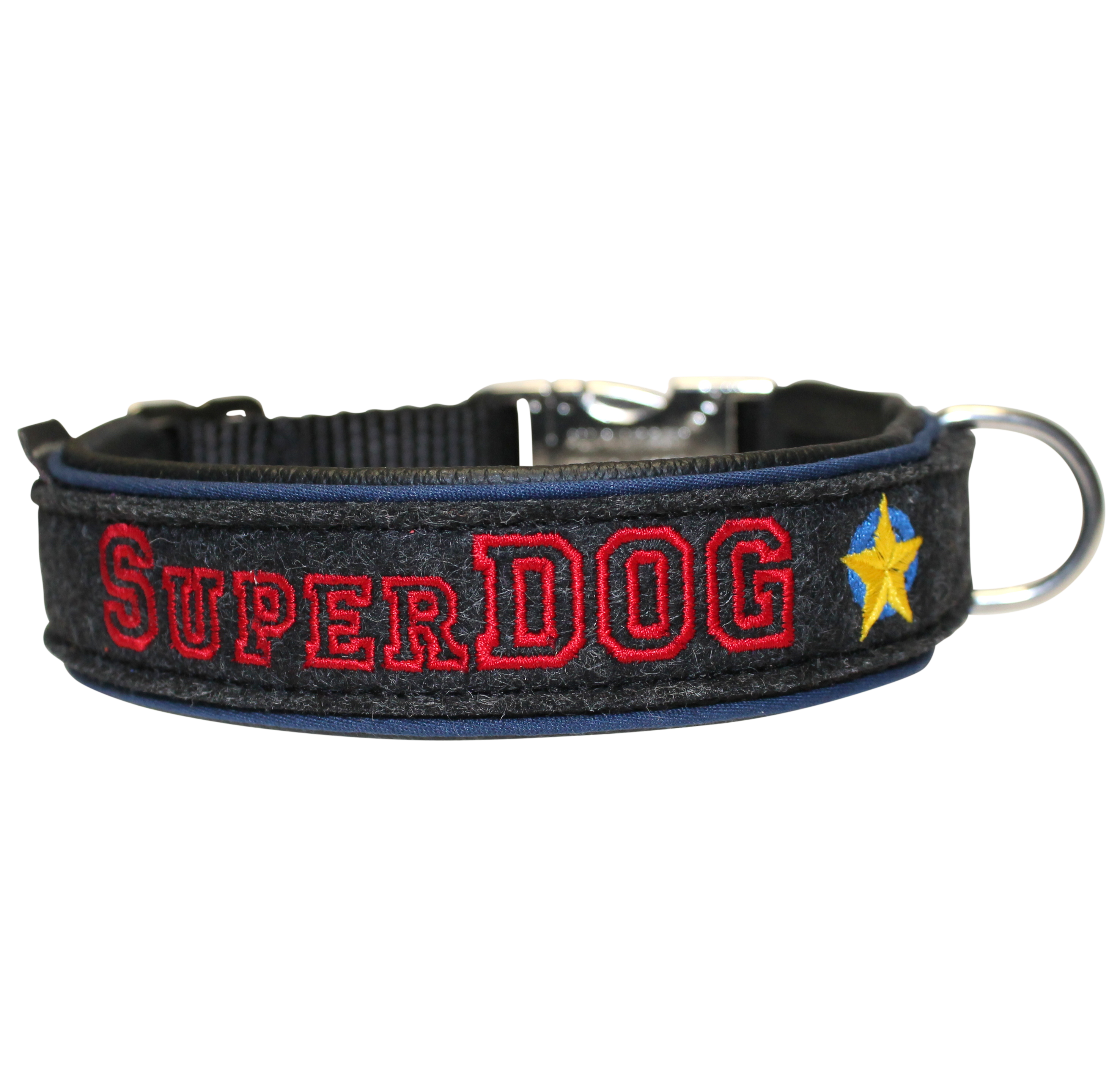 Filzhalsband "Superdog"