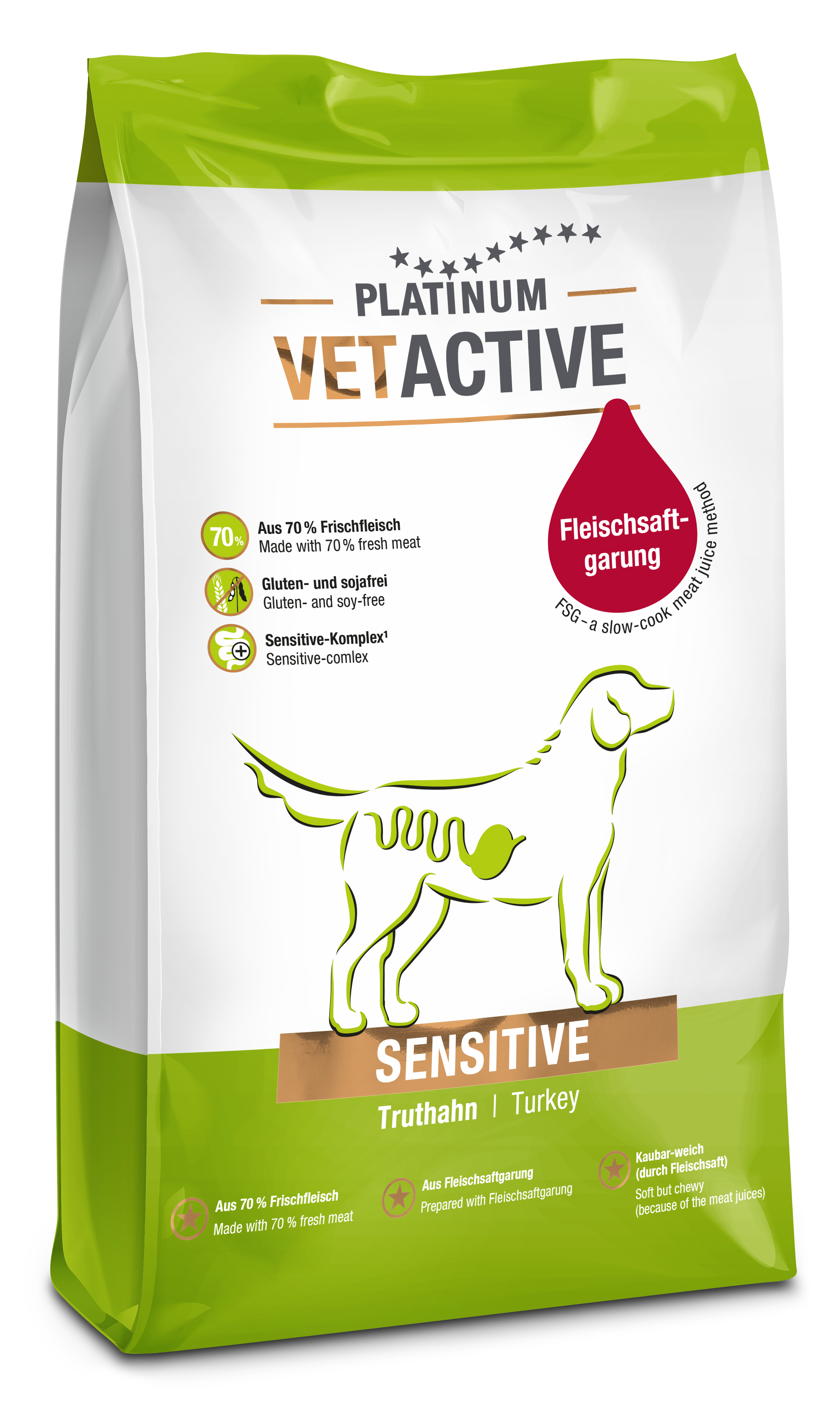 PLATINUM Vetactive Sensitive (Truthahn) 5kg