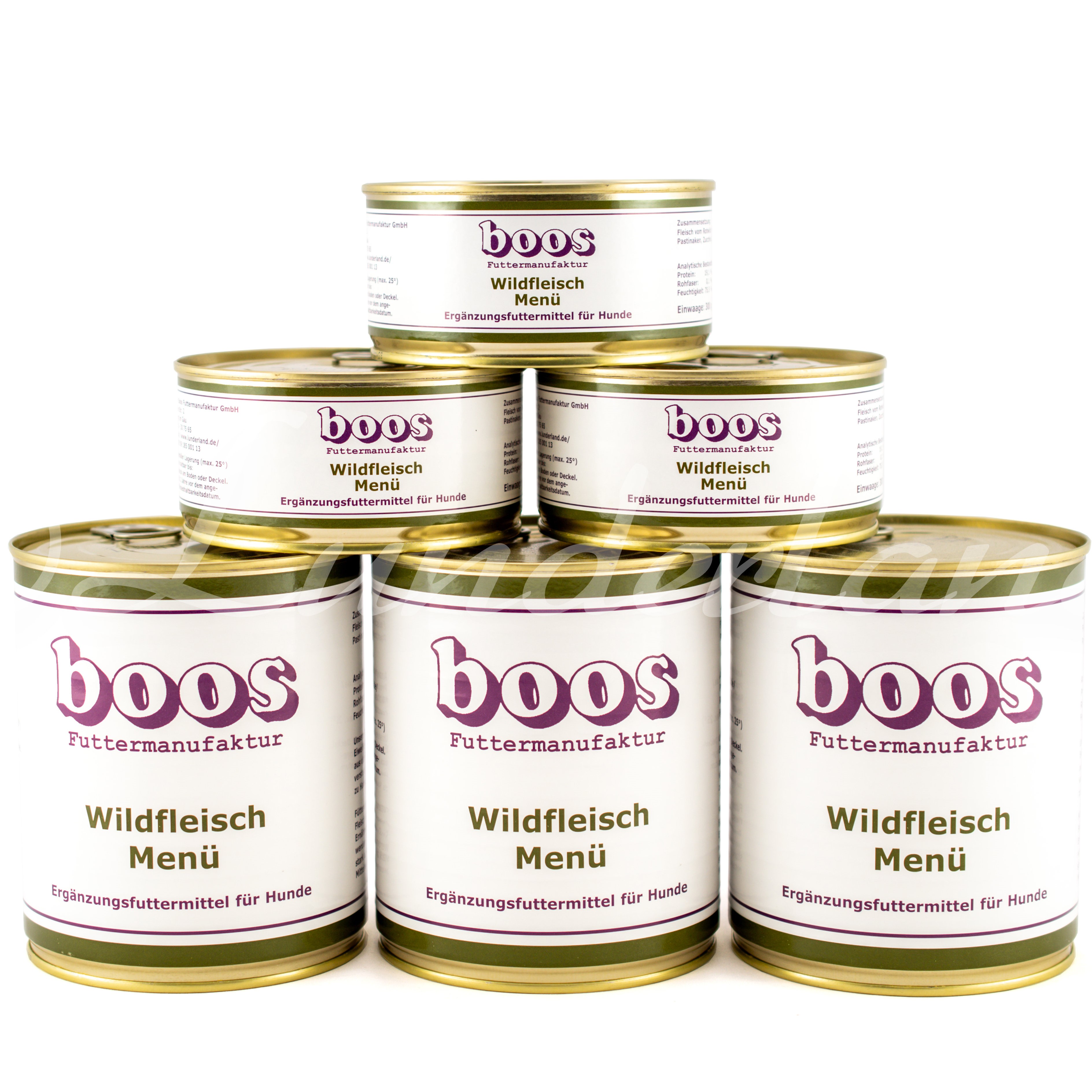 Boos Wild-Menü 800g Dose