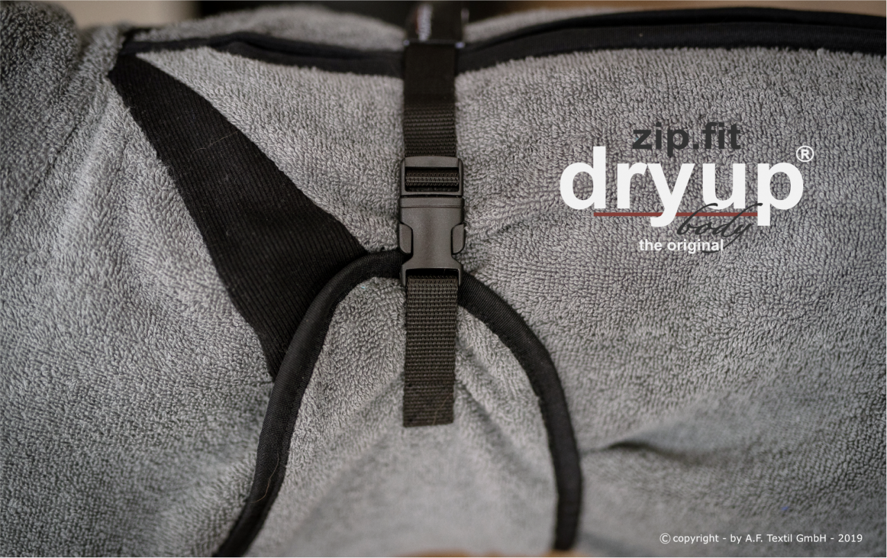 Dryup Body zip.fit XS  Bordeaux